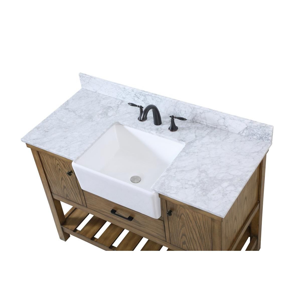 Shown in Green finish and With Backsplash accent