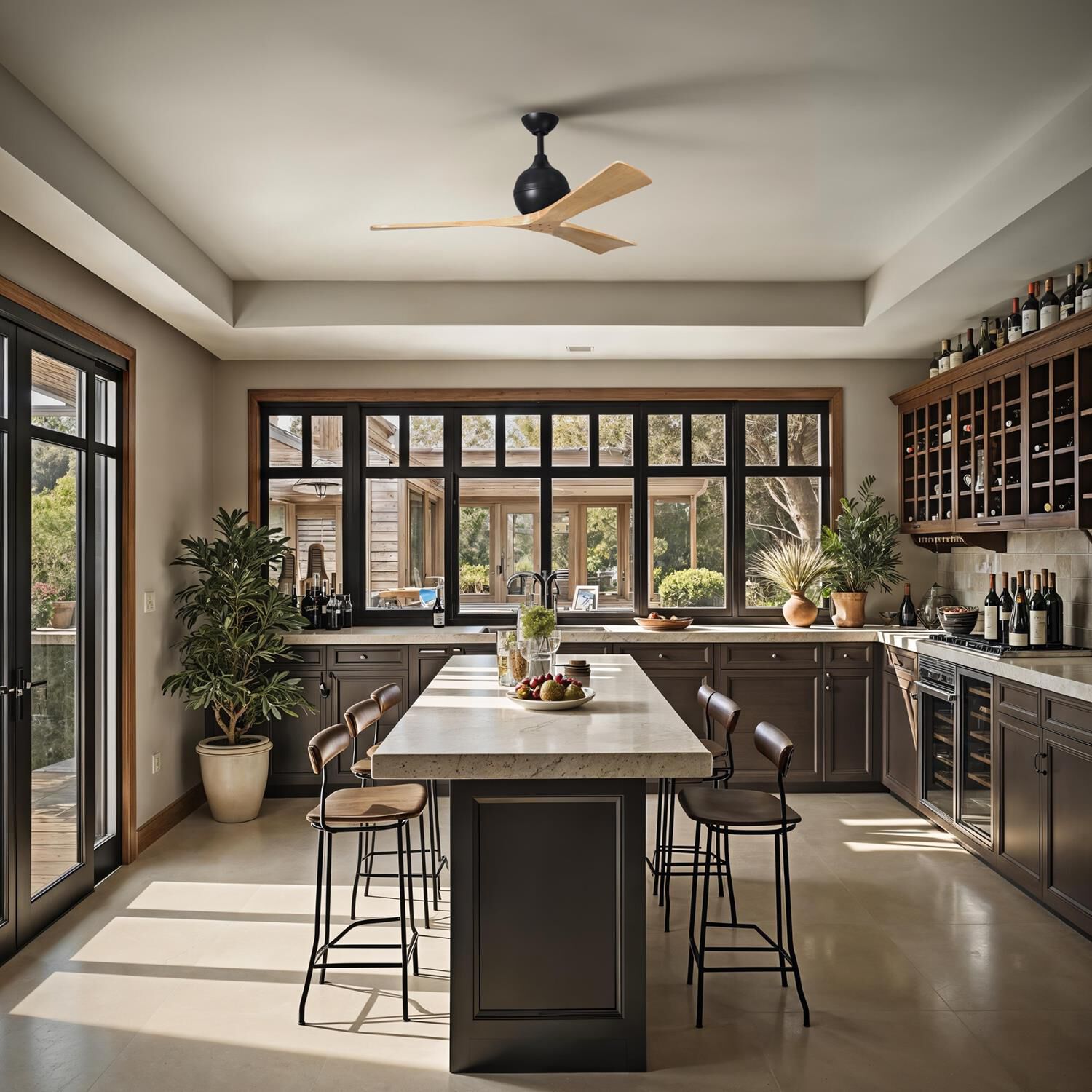 Irene 52 Inch 3 Blade Ceiling Fan by Matthews Fan Company