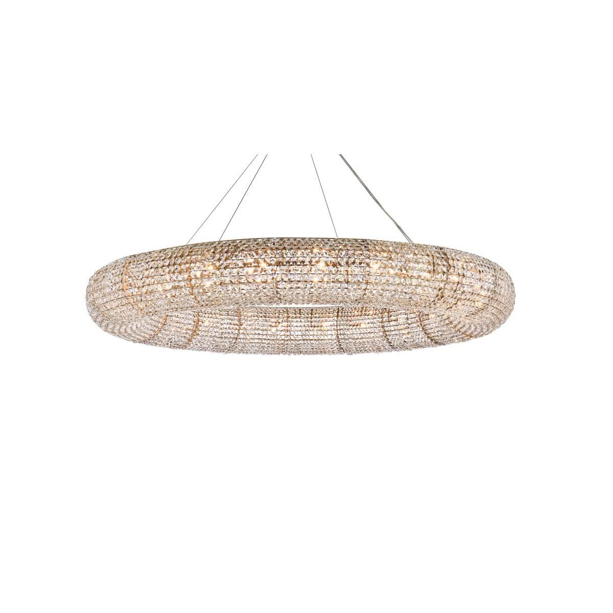 Paris 59 Inch 24 Light Chandelier by Elegant Lighting