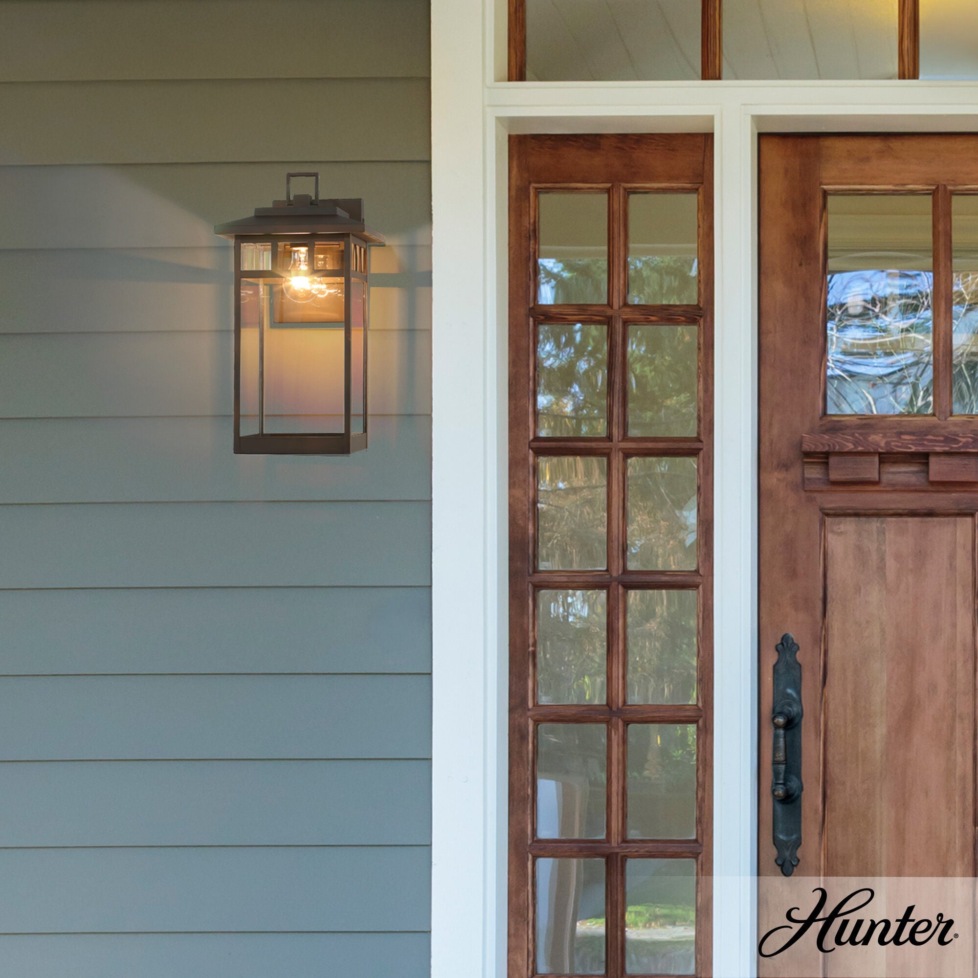 Yancy House 17 Inch Outdoor Wall Light,