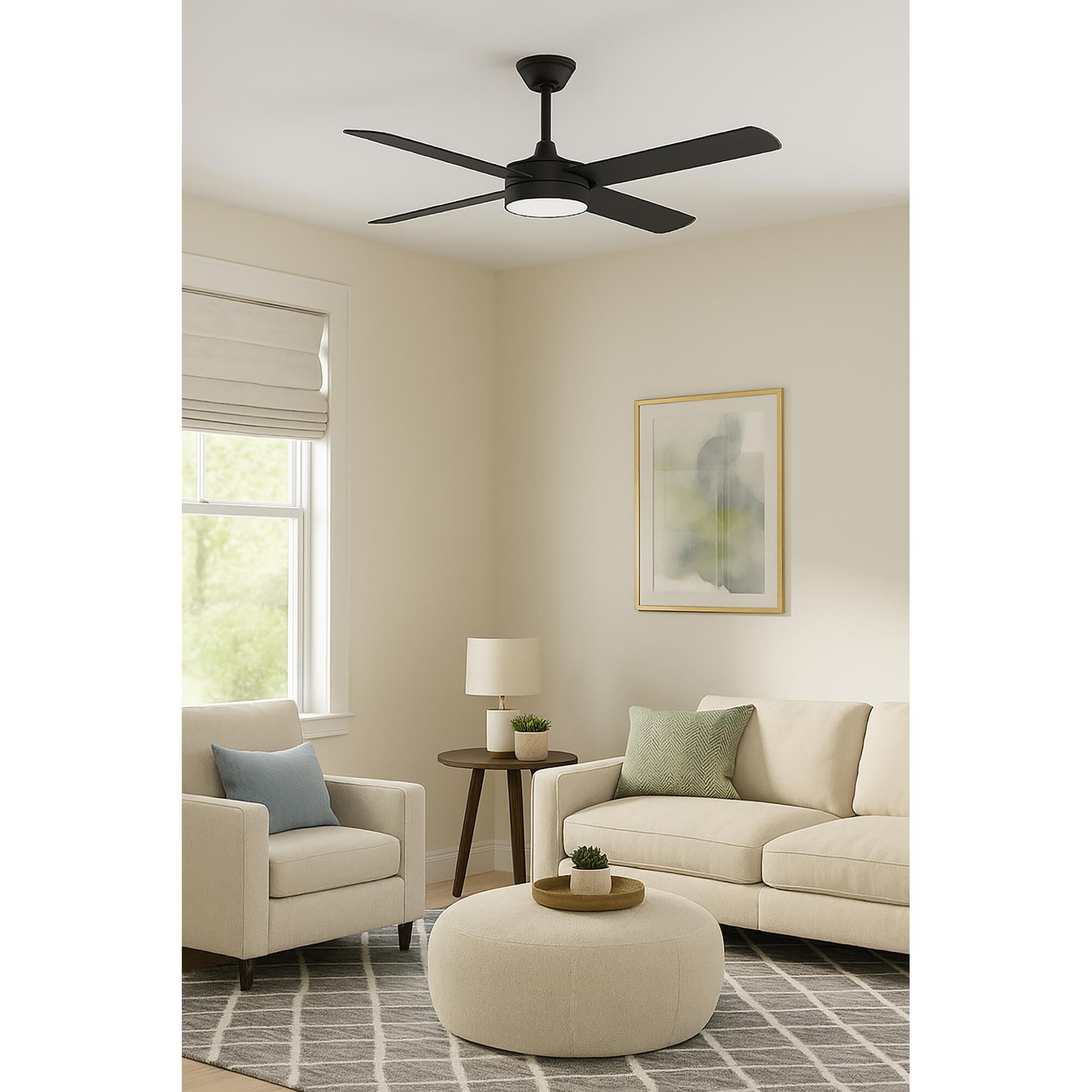 Bryant 52 Inch Ceiling Fan with Light Kit by AFX Lighting