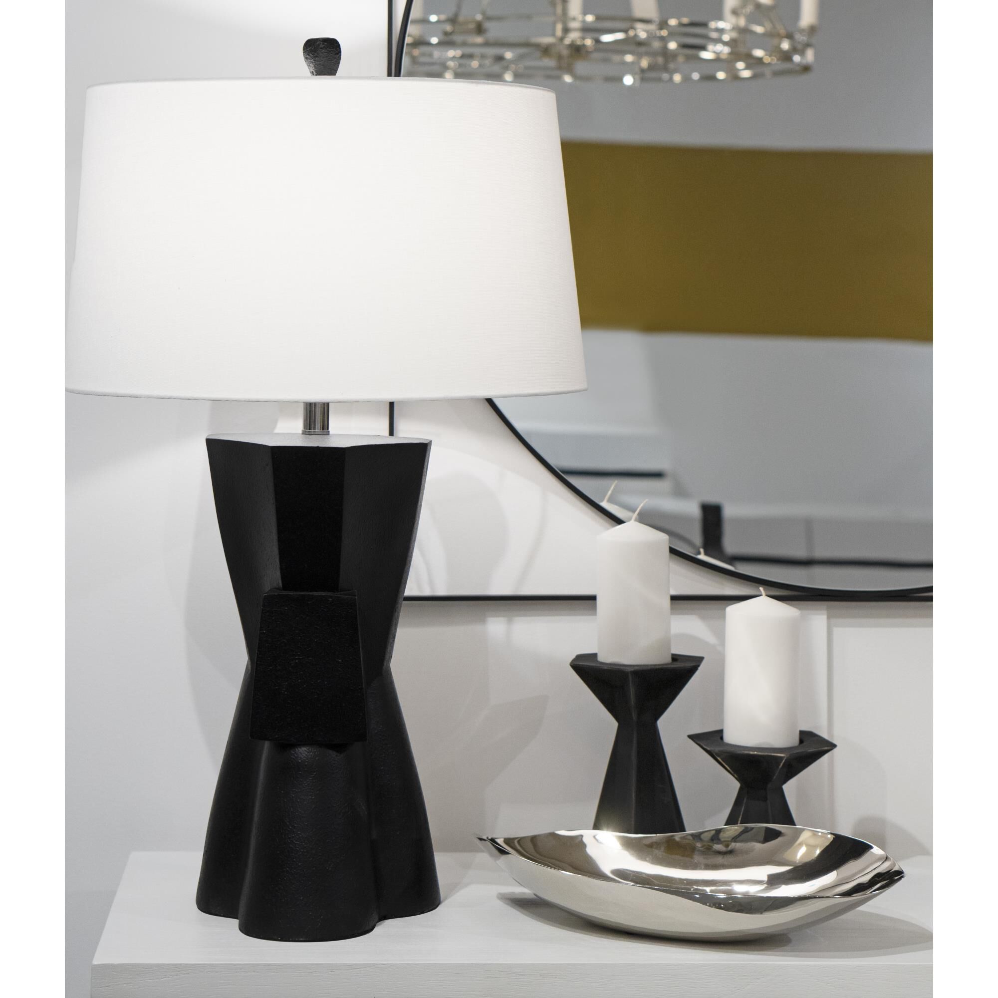 Shown in Black finish