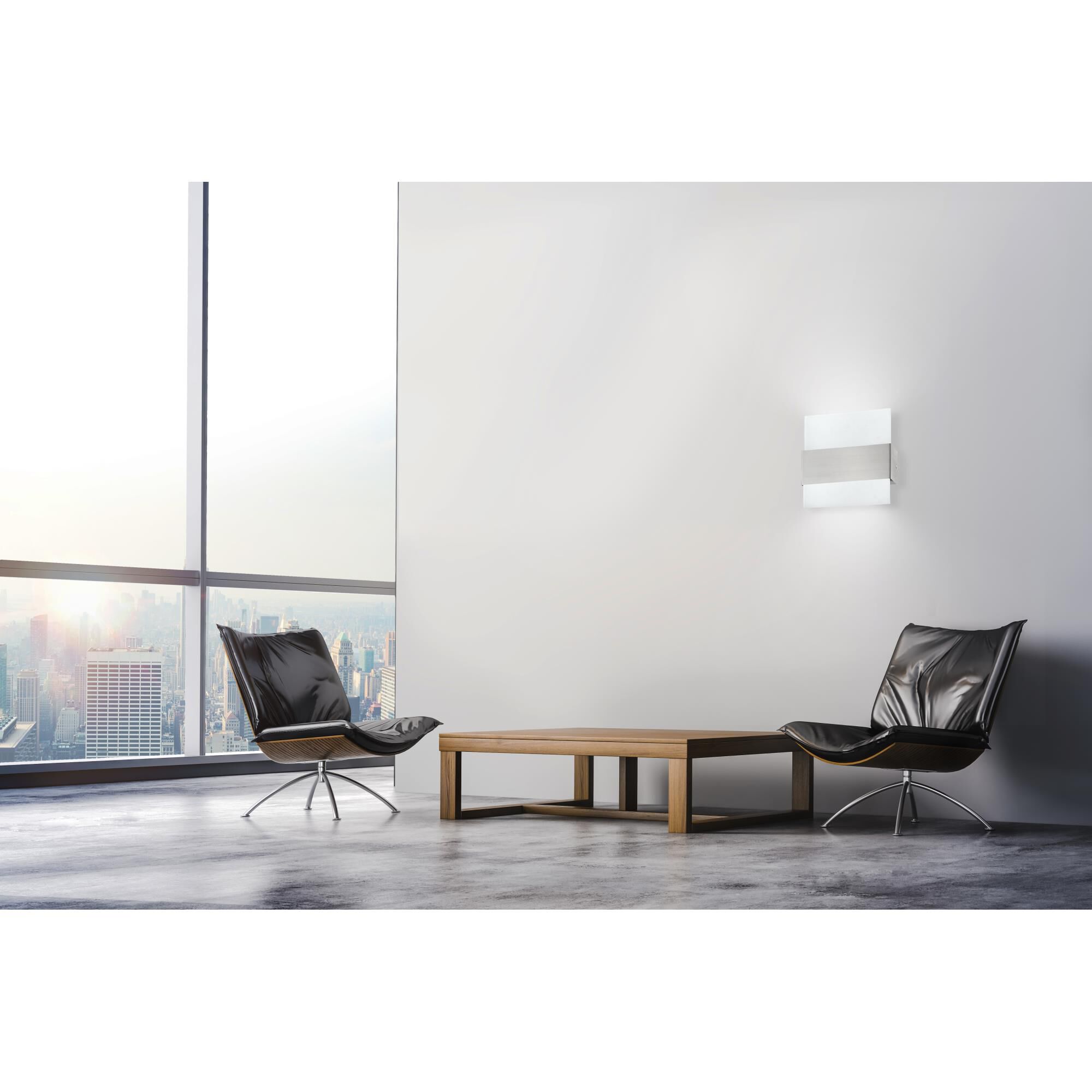 Eglo Nikita LED 8 Inch 1 Light LED Flush Mount by Eglo Lighting