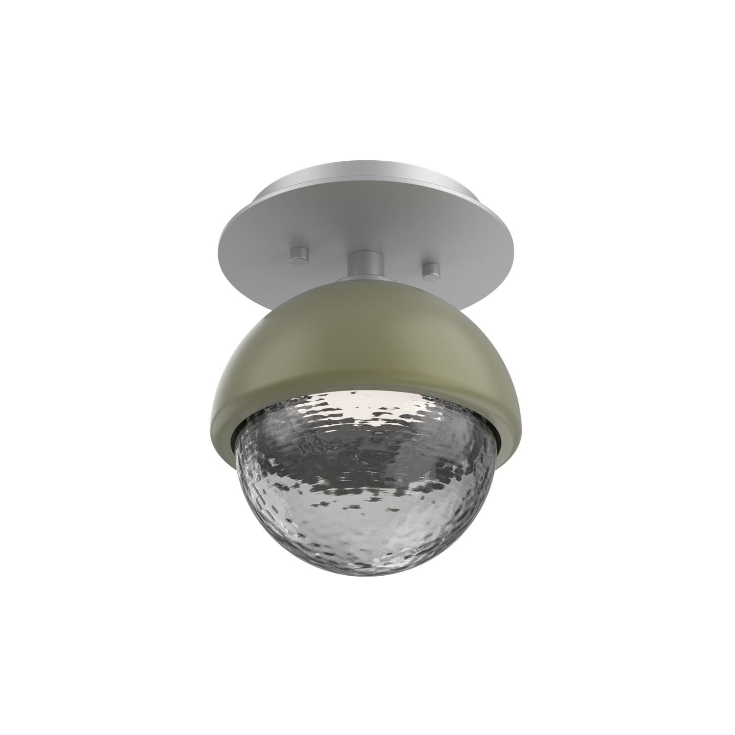 Levi Wilson Cabochon 6 Inch Flush Mount by Hammerton Studio