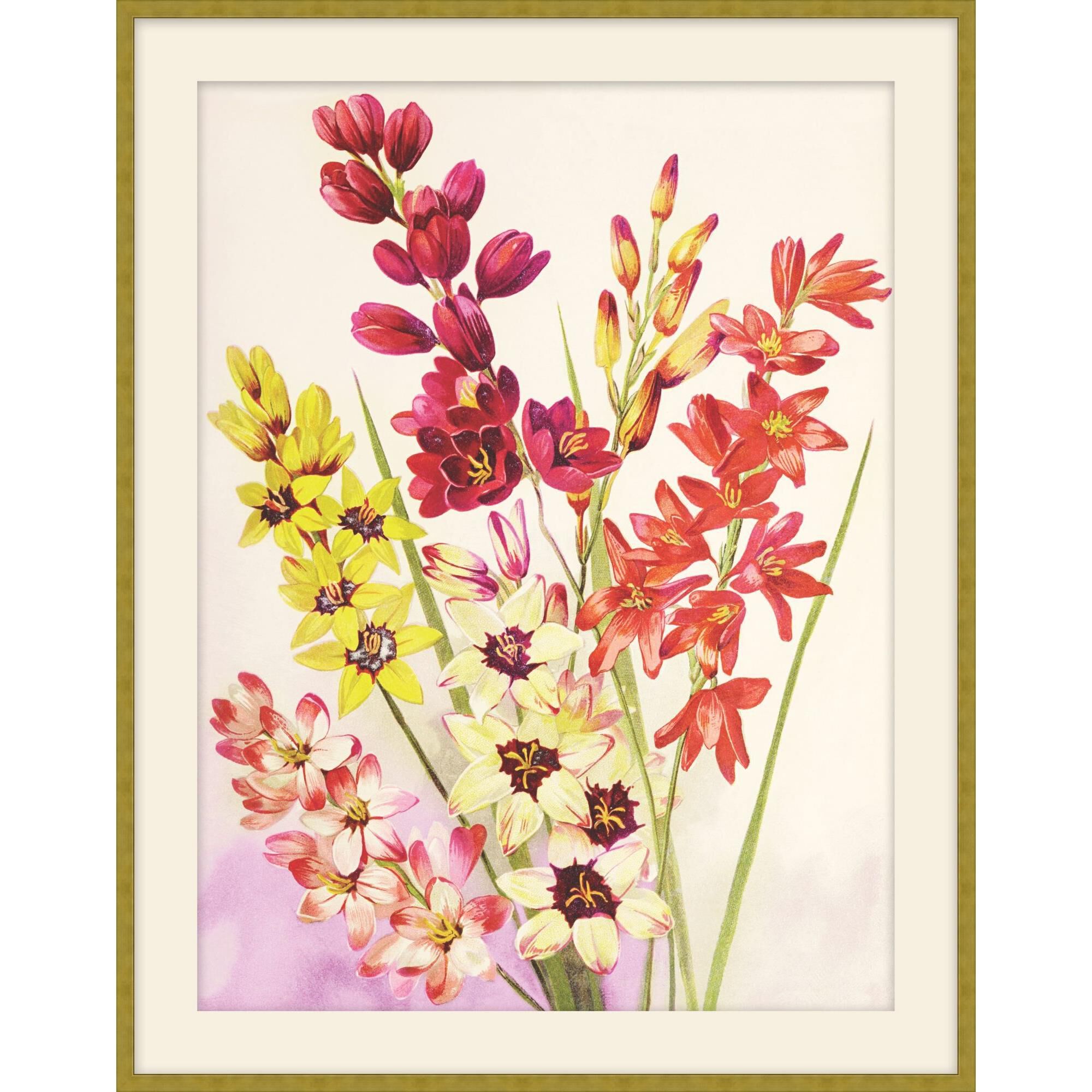 Studio L57 Nouvelle Jewel Blooms Print by LEVEL57