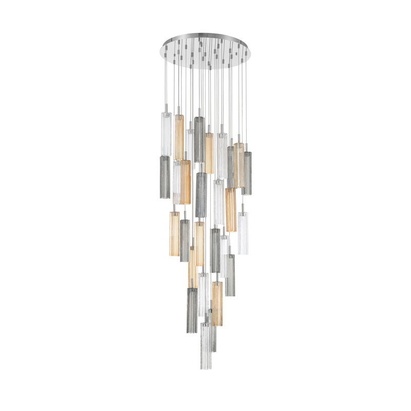 Addis 26 Inch Multi Light Pendant by Crystorama
