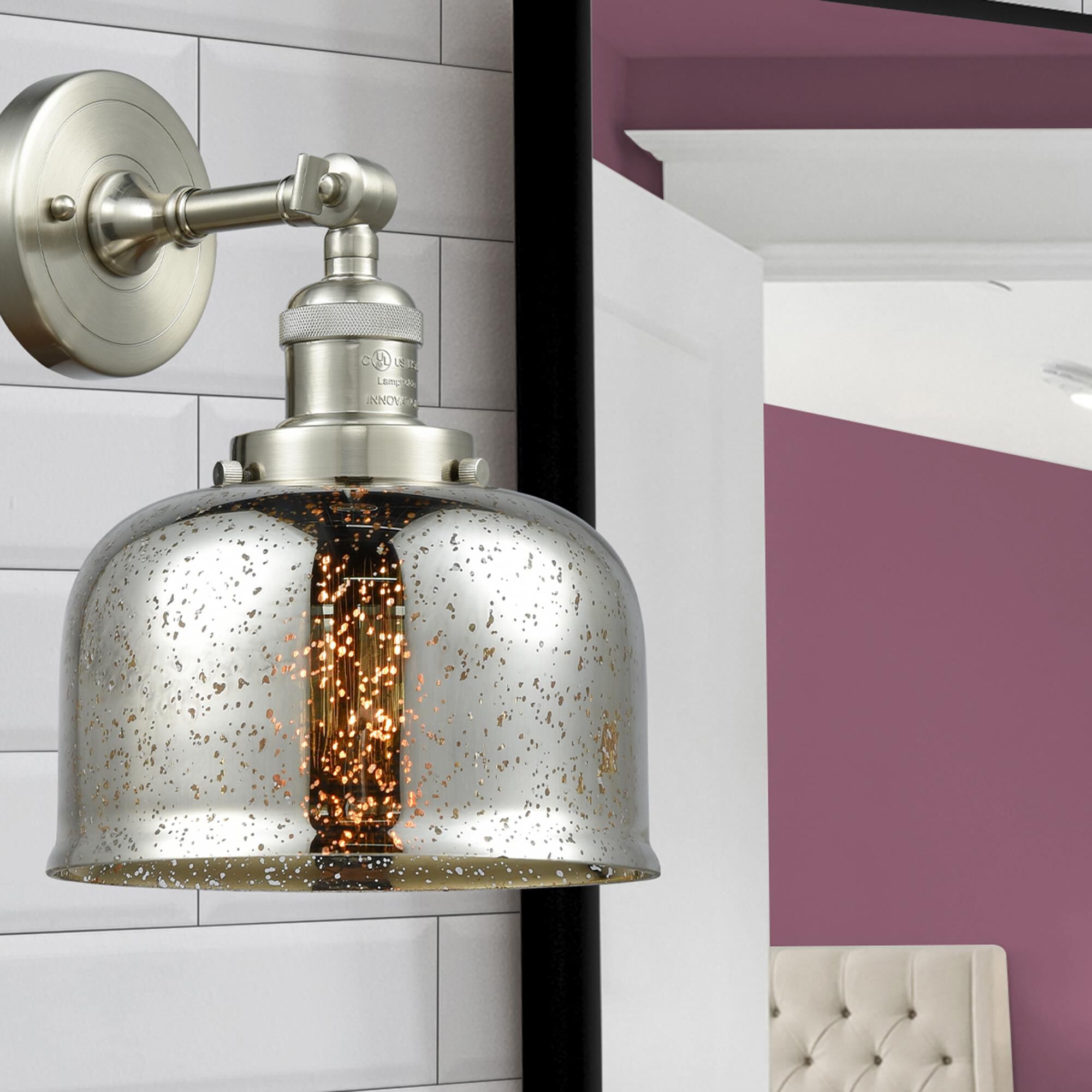 Bruno Marashlian Large Bell 12 Inch Wall Sconce by Innovations Lighting
