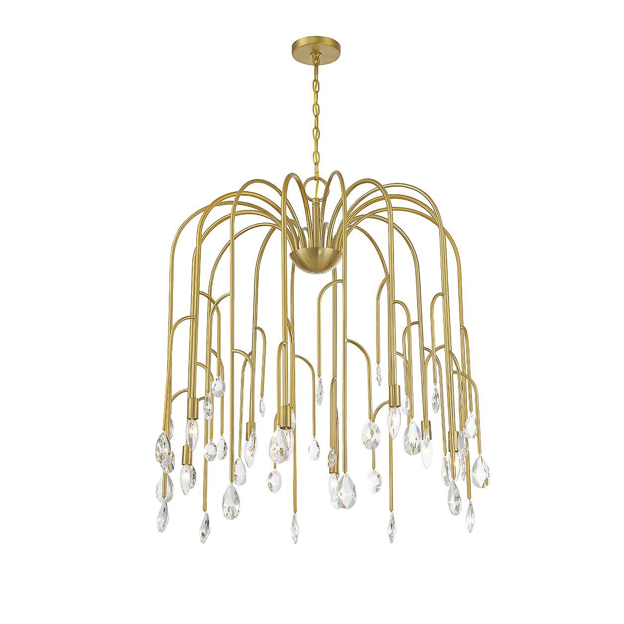 Anholt 32 Inch 8 Light Chandelier by Savoy House