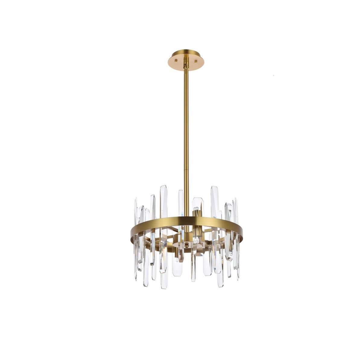 Serena 16 Inch Large Pendant by Elegant Lighting