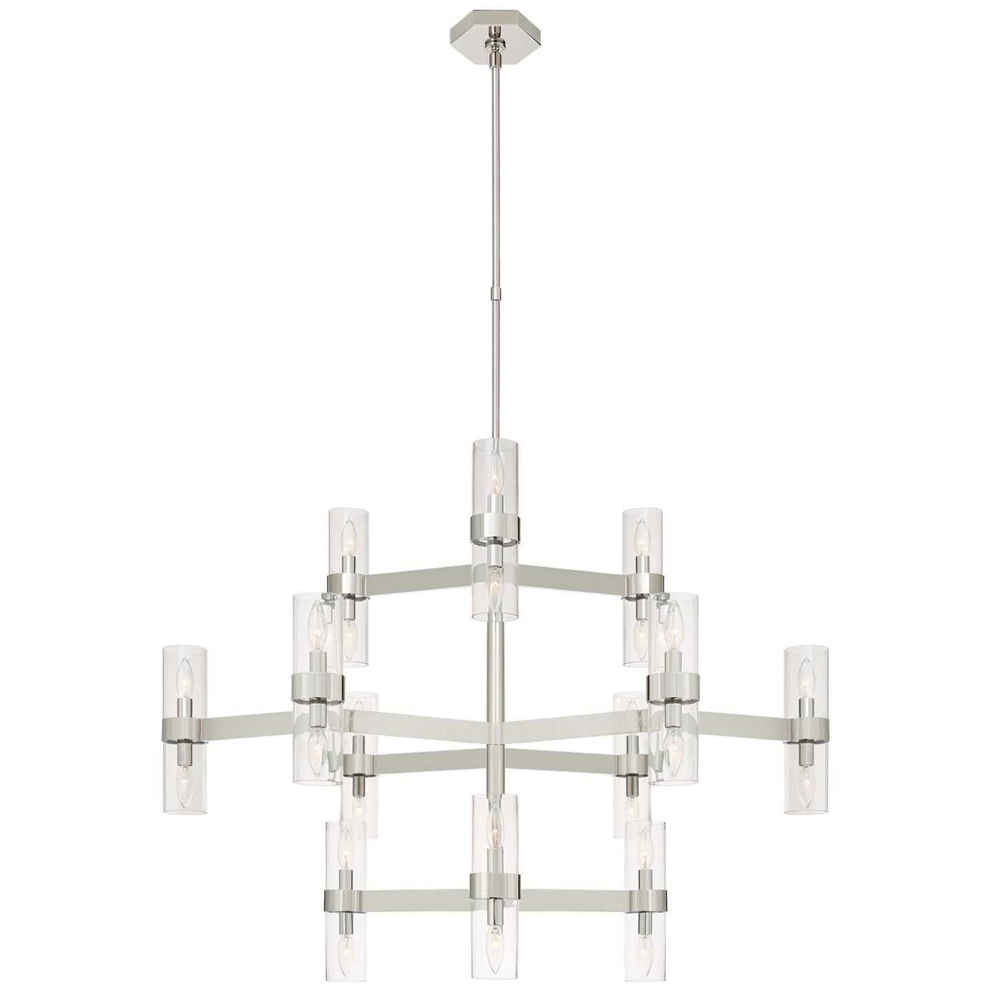 AERIN Margita 44 Inch 24 Light Chandelier by Visual Comfort Signature Collection