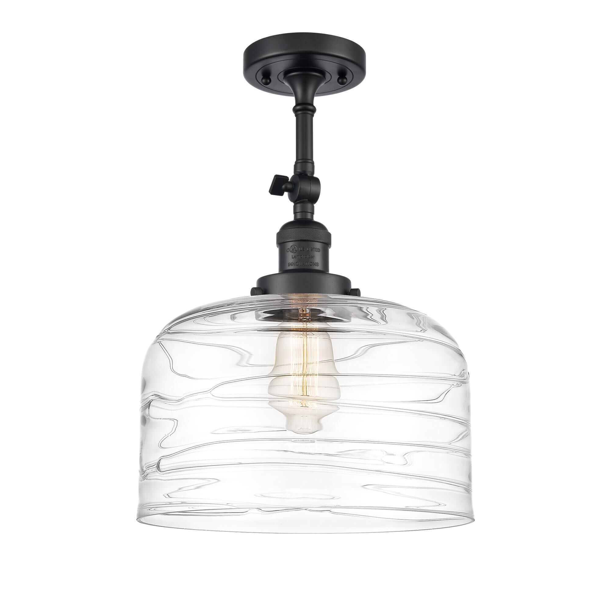 Bruno Marashlian Bell 12 Inch 1 Light Semi Flush Mount by Innovations Lighting