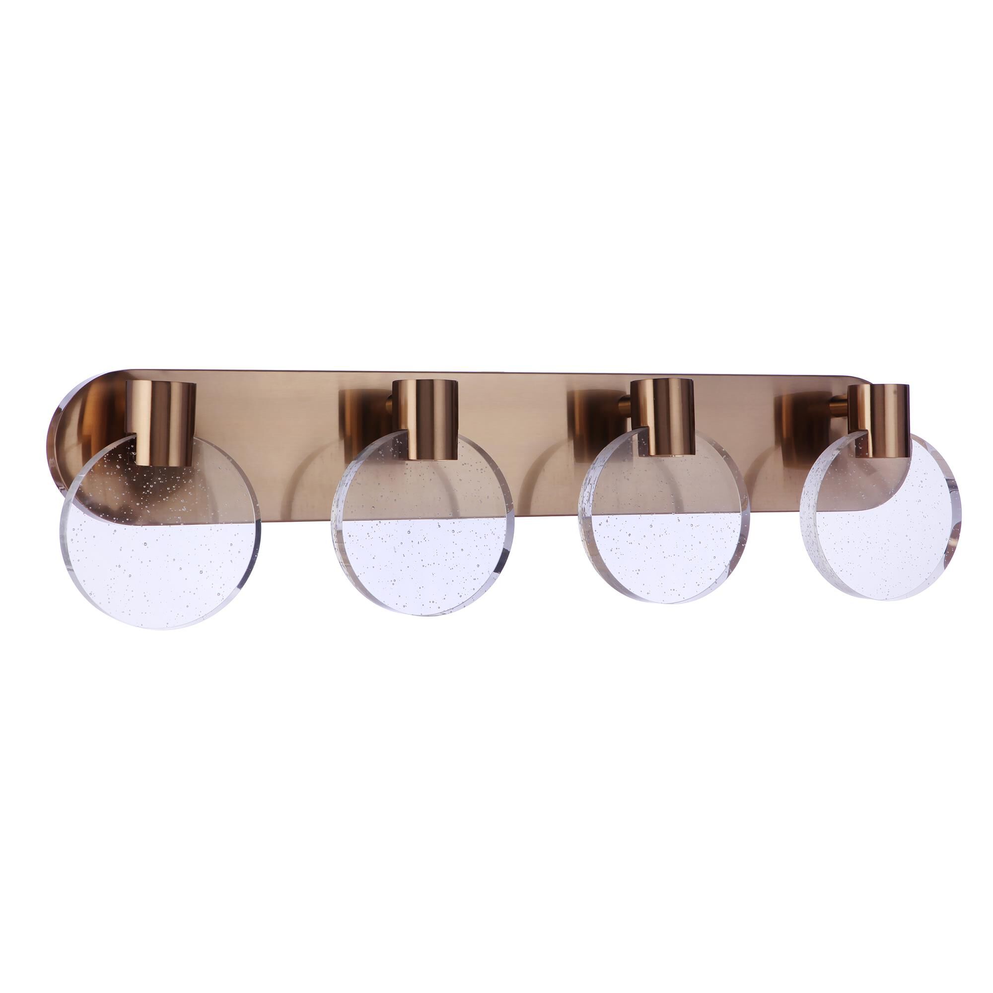 Glisten 29 Inch 4 Light LED Bath Vanity Light by Craftmade