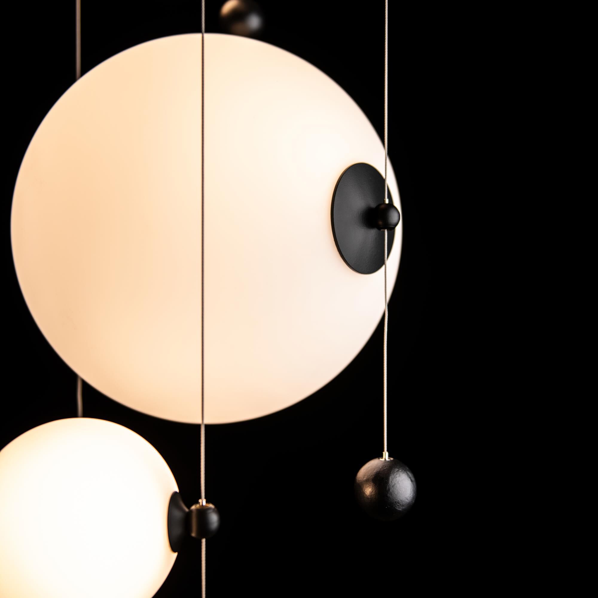 Abacus 20 Inch Multi Light Pendant by Hubbardton Forge