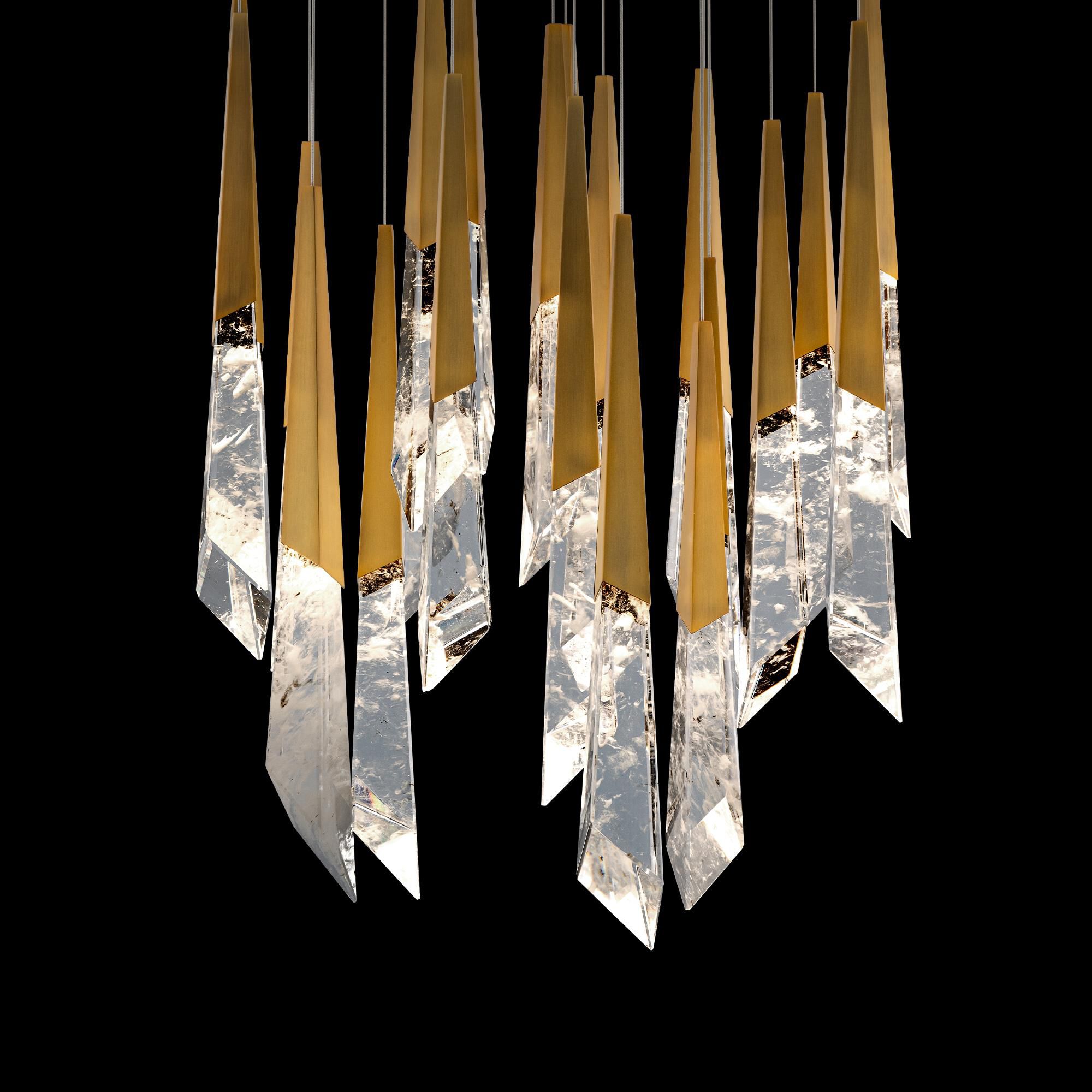 Solitude Multi Light Pendant by Schonbek Beyond