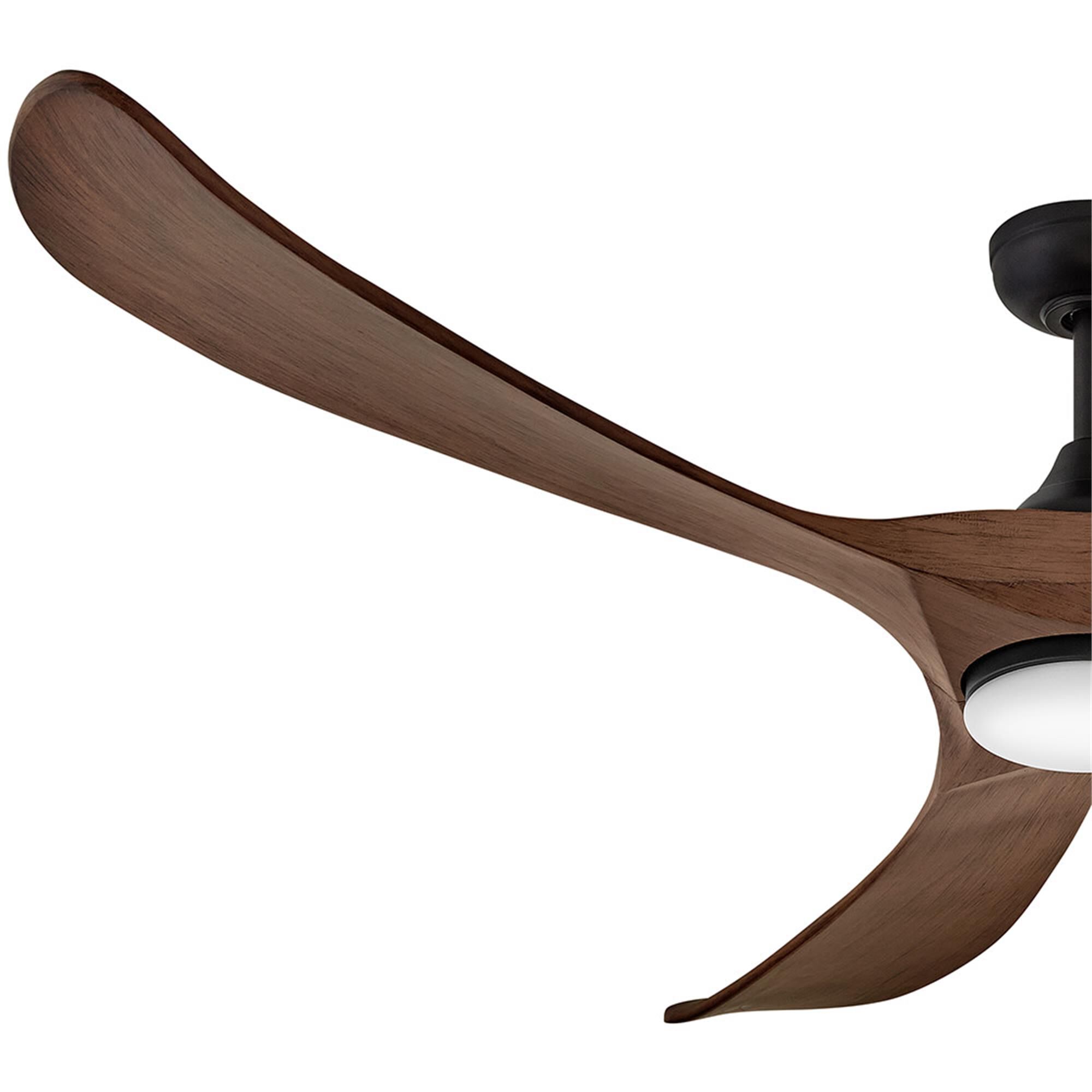 Swell Illuminated 72 Inch Ceiling Fan with Light Kit,