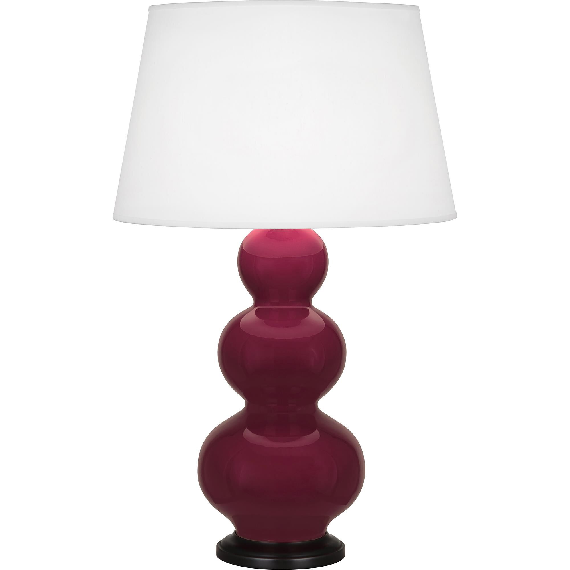 Triple Gourd 33 Inch Table Lamp by Robert Abbey