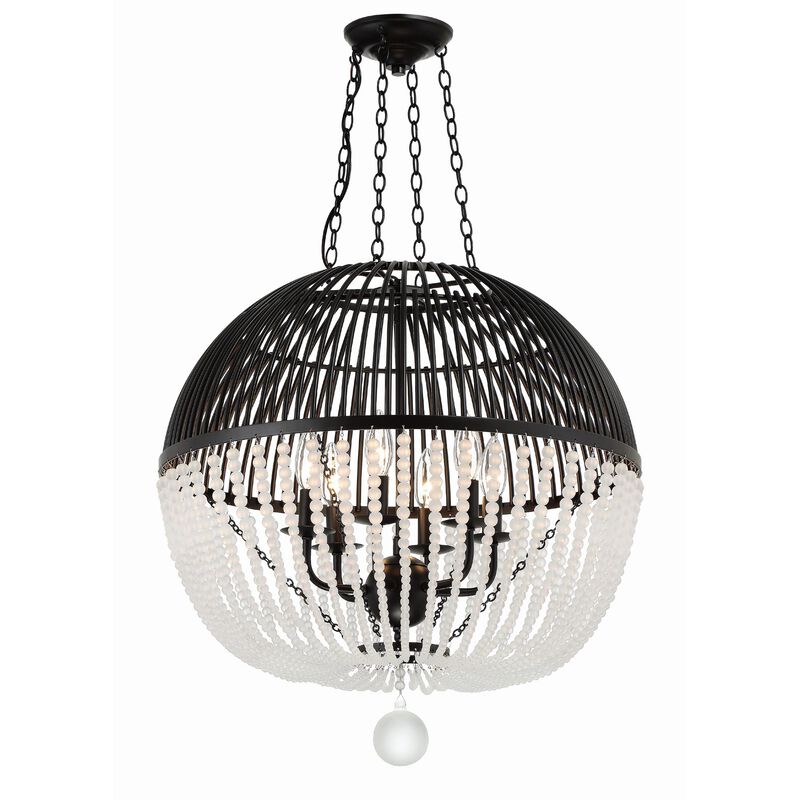 Duval Small Chandelier by Crystorama