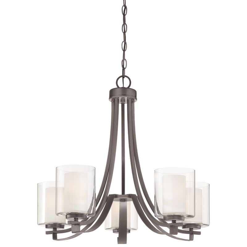 Parsons Studio 25 Inch 5 Light Chandelier by Minka Lavery