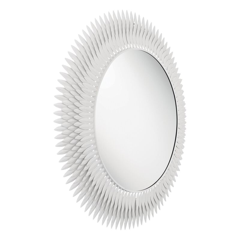 Broche Medium Decorative Mirror by Crystorama