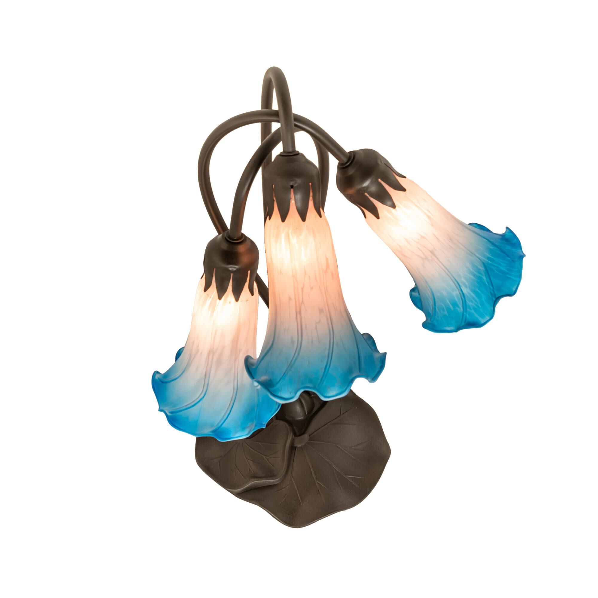 Pink and Blue 16 Inch Accent Lamp by Meyda Lighting