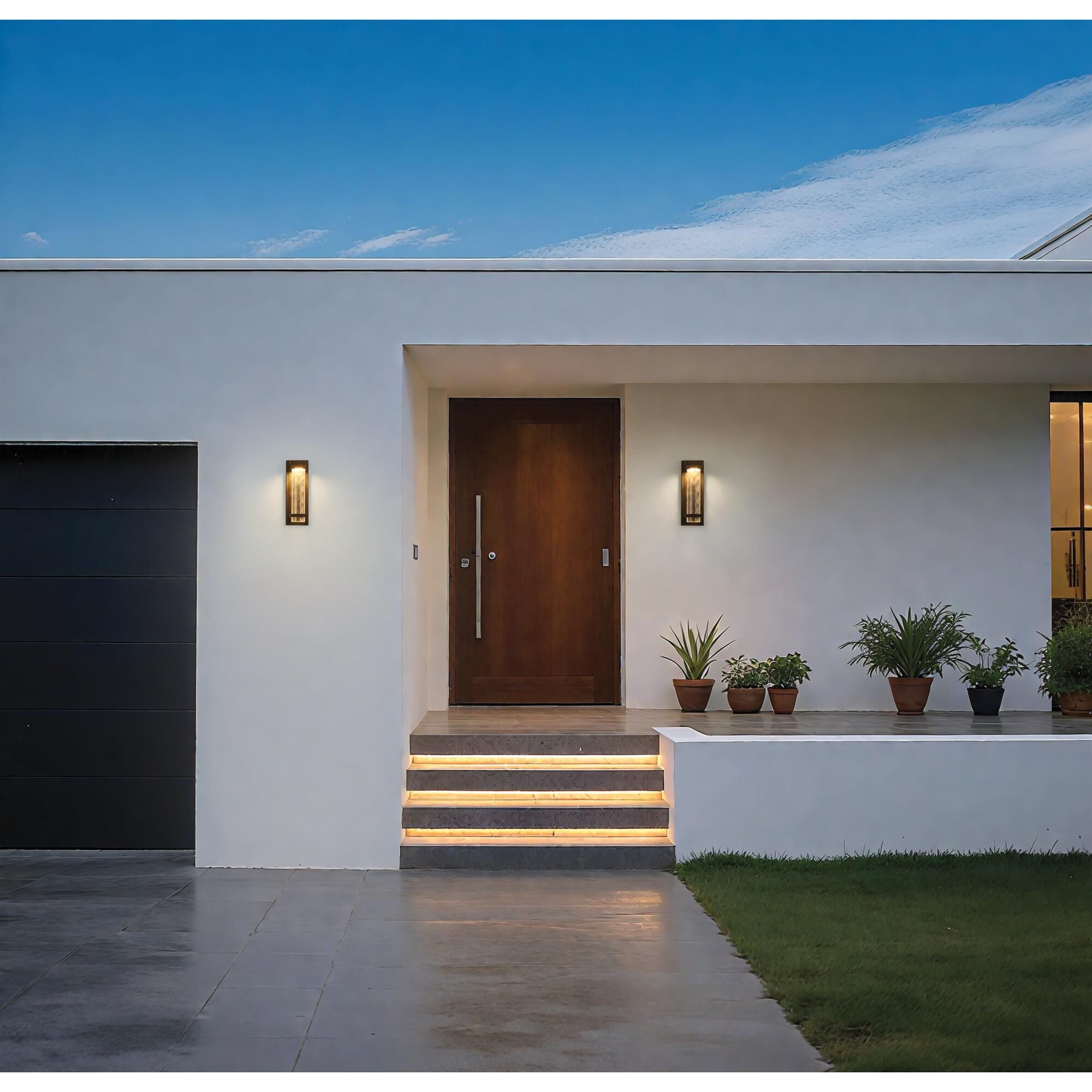 Lionel 14 Inch Outdoor Wall Light by Eglo Lighting