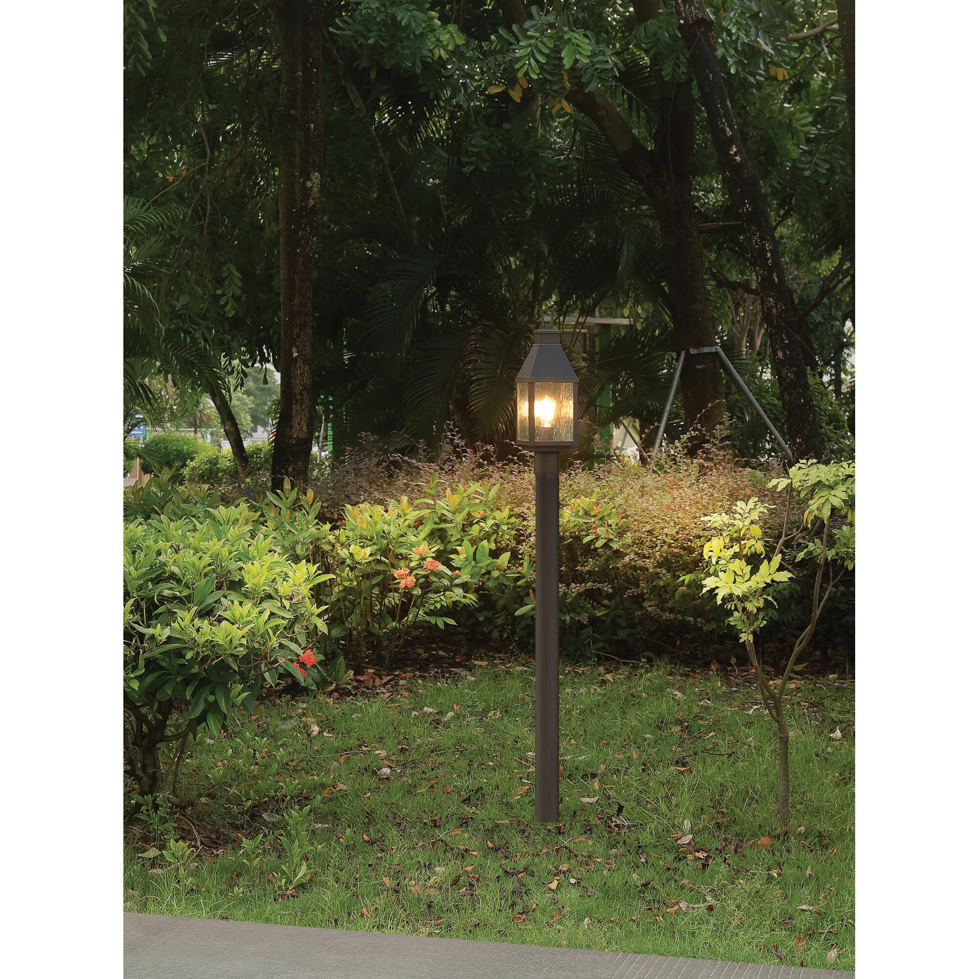 Shown in Dark Bronze finish and Clear Water glass