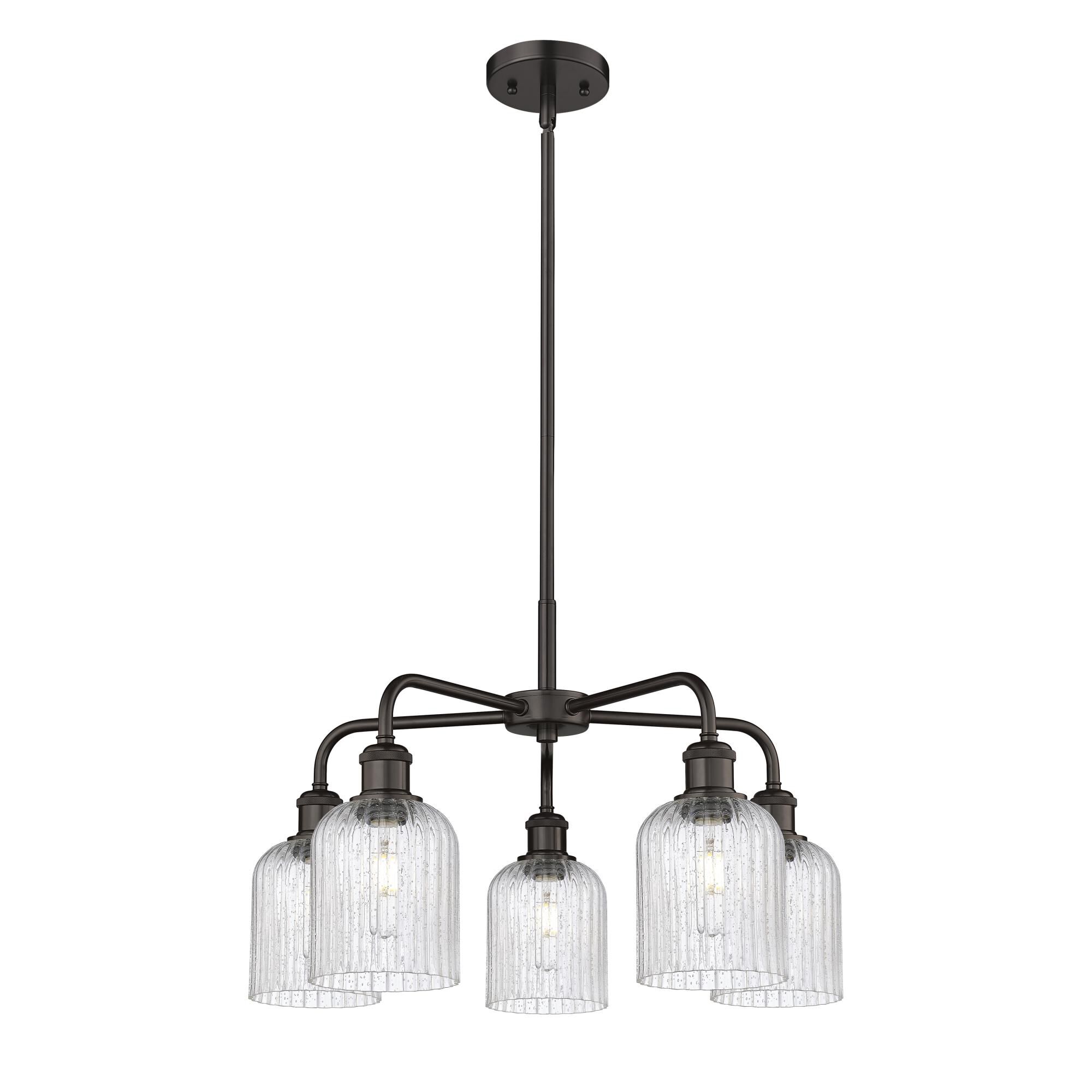 Shown in Oil Rubbed Bronze finish and Seedy shade