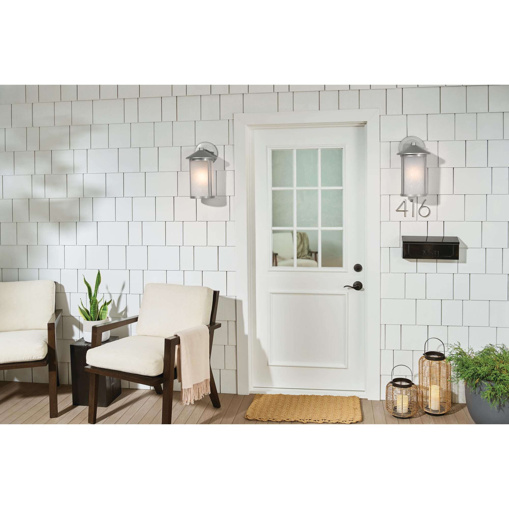 Kichler Lighting Lombard 16 Inch Tall Outdoor Wall Light