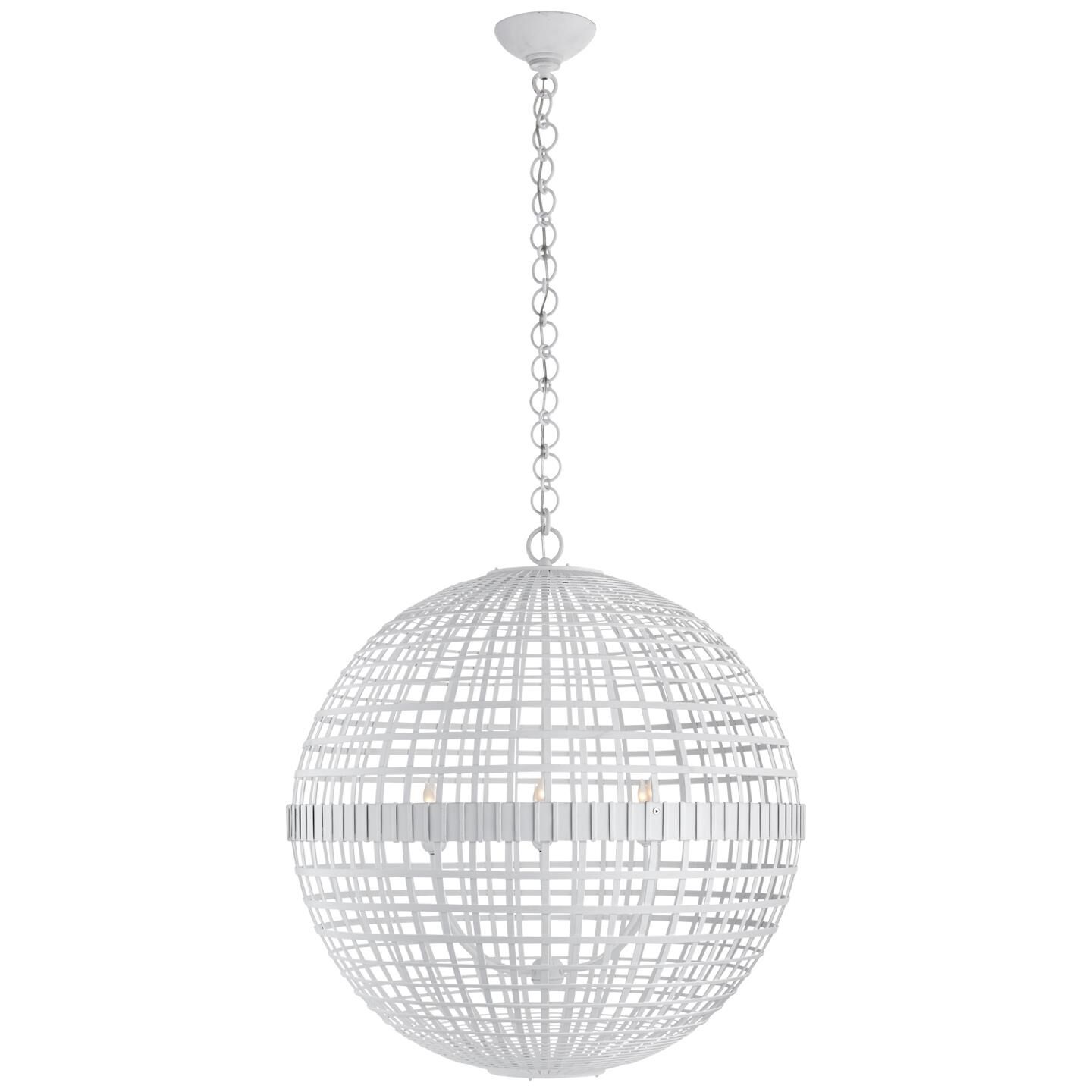 AERIN Mill 30 Inch Cage Pendant by Visual Comfort Signature Collection