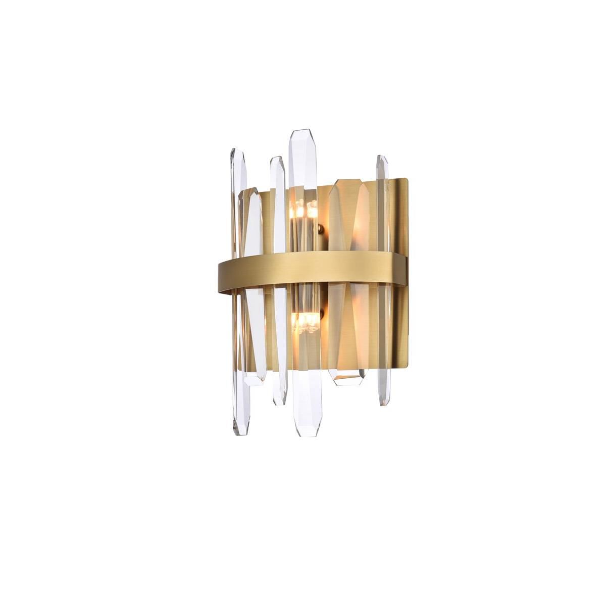 Serena 12 Inch 2 Light Bath Vanity Light by Elegant Lighting