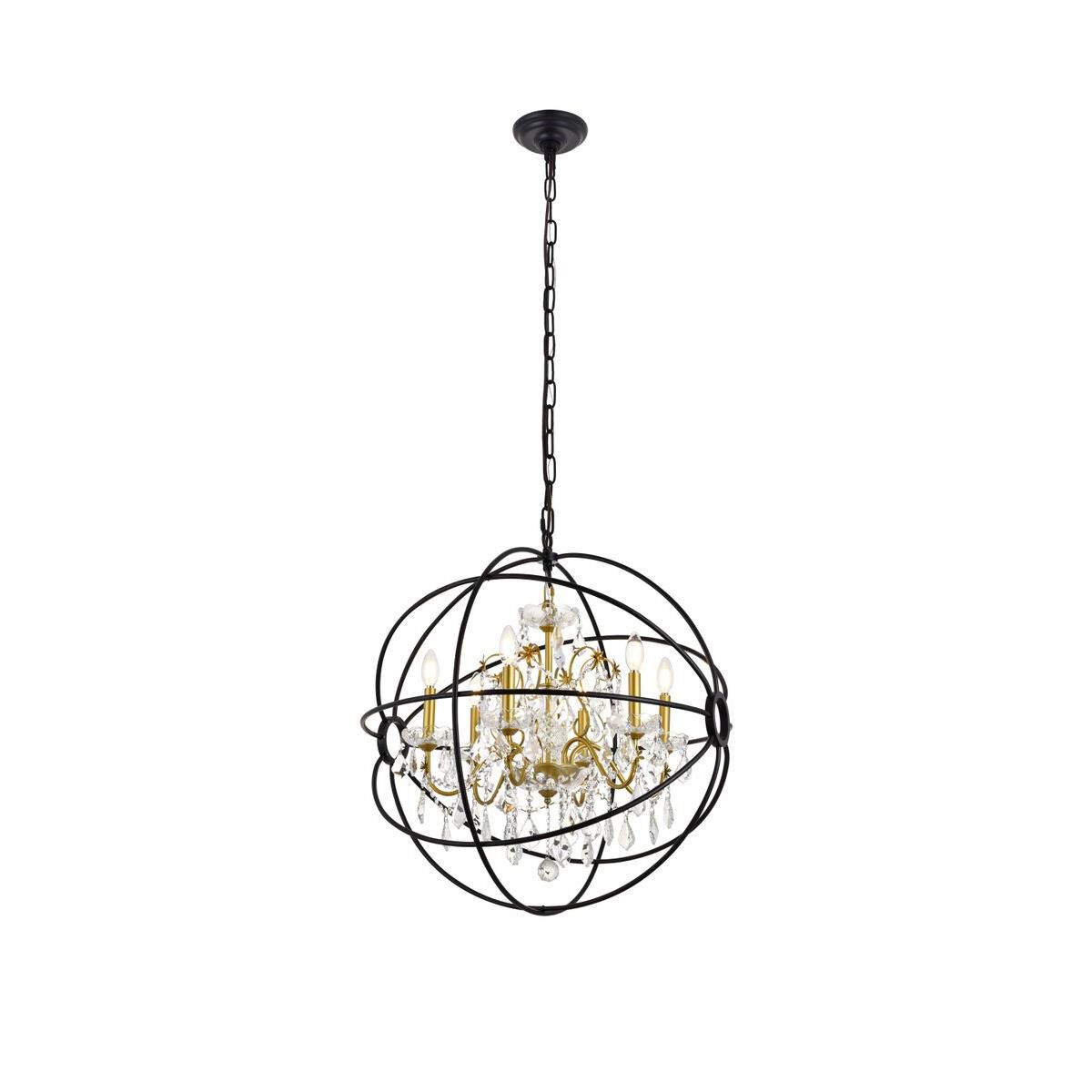 Cordelia 25 Inch Large Pendant by Elegant Lighting