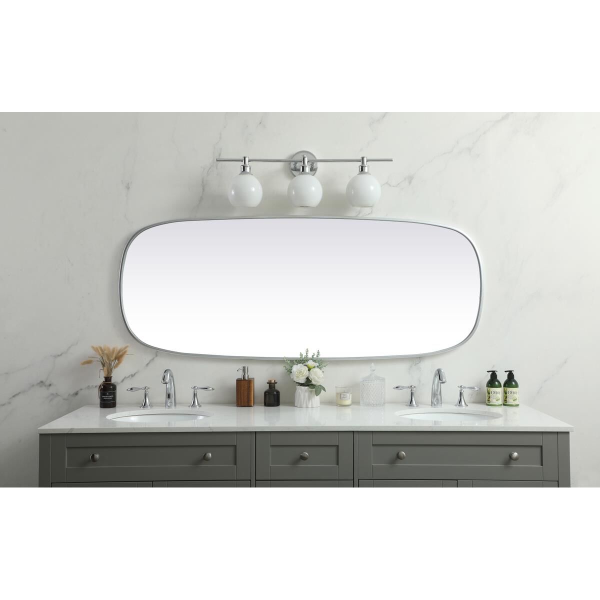 Shown in Silver finish