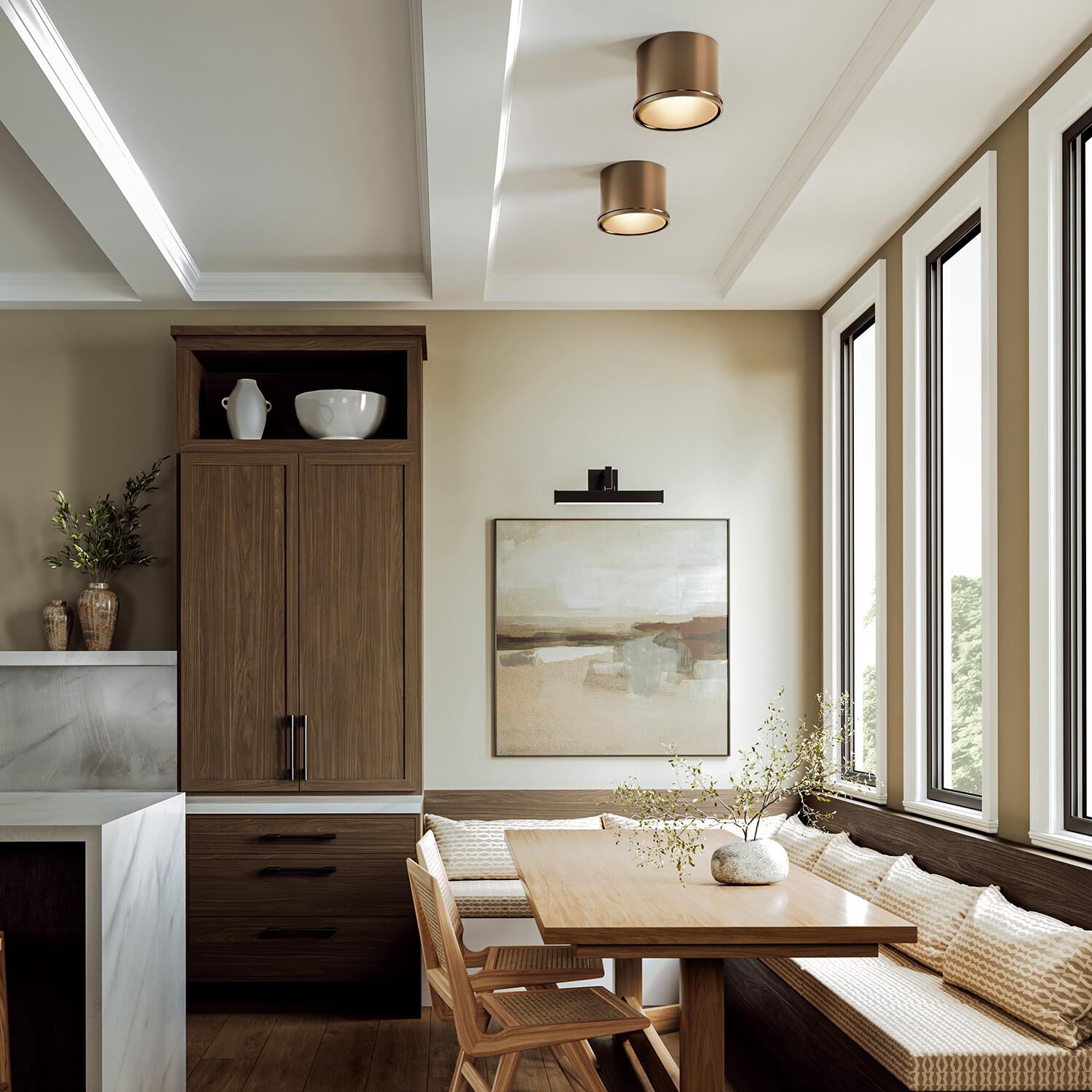 Griffin 9 Inch Flush Mount by Capital Lighting