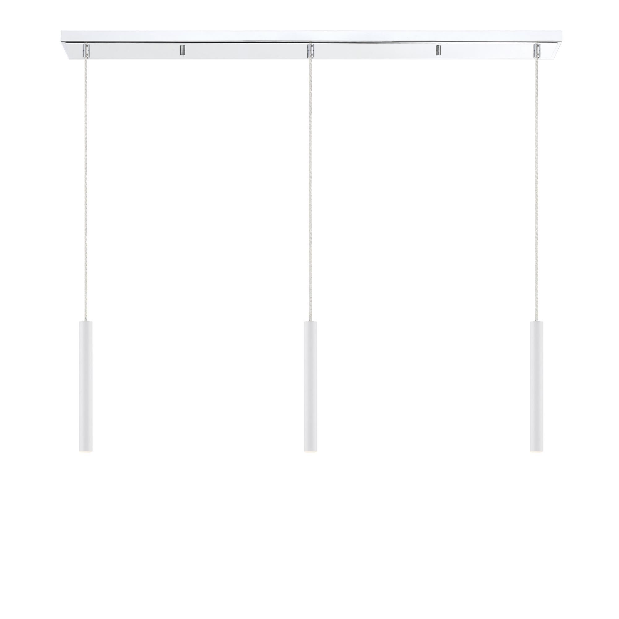 Forest 46 Inch 3 Light LED Linear Suspension Light by Z-Lite