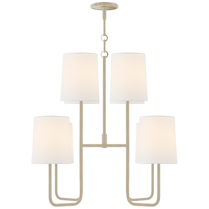 Barbara Barry Go Lightly 31 Inch 8 Light Chandelier by Visual Comfort Signature Collection