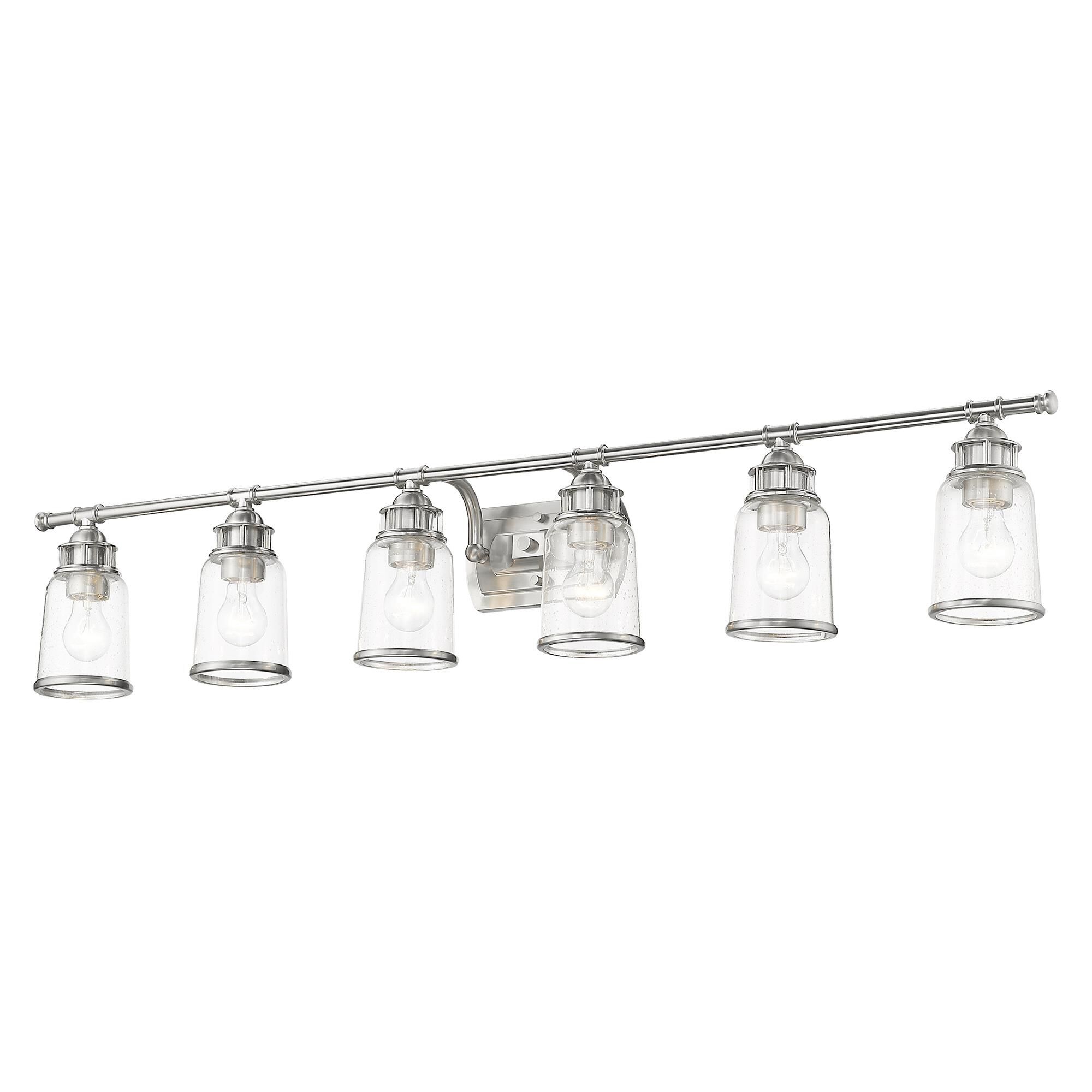 Lawrenceville 47 Inch 6 Light Bath Vanity Light by Livex Lighting