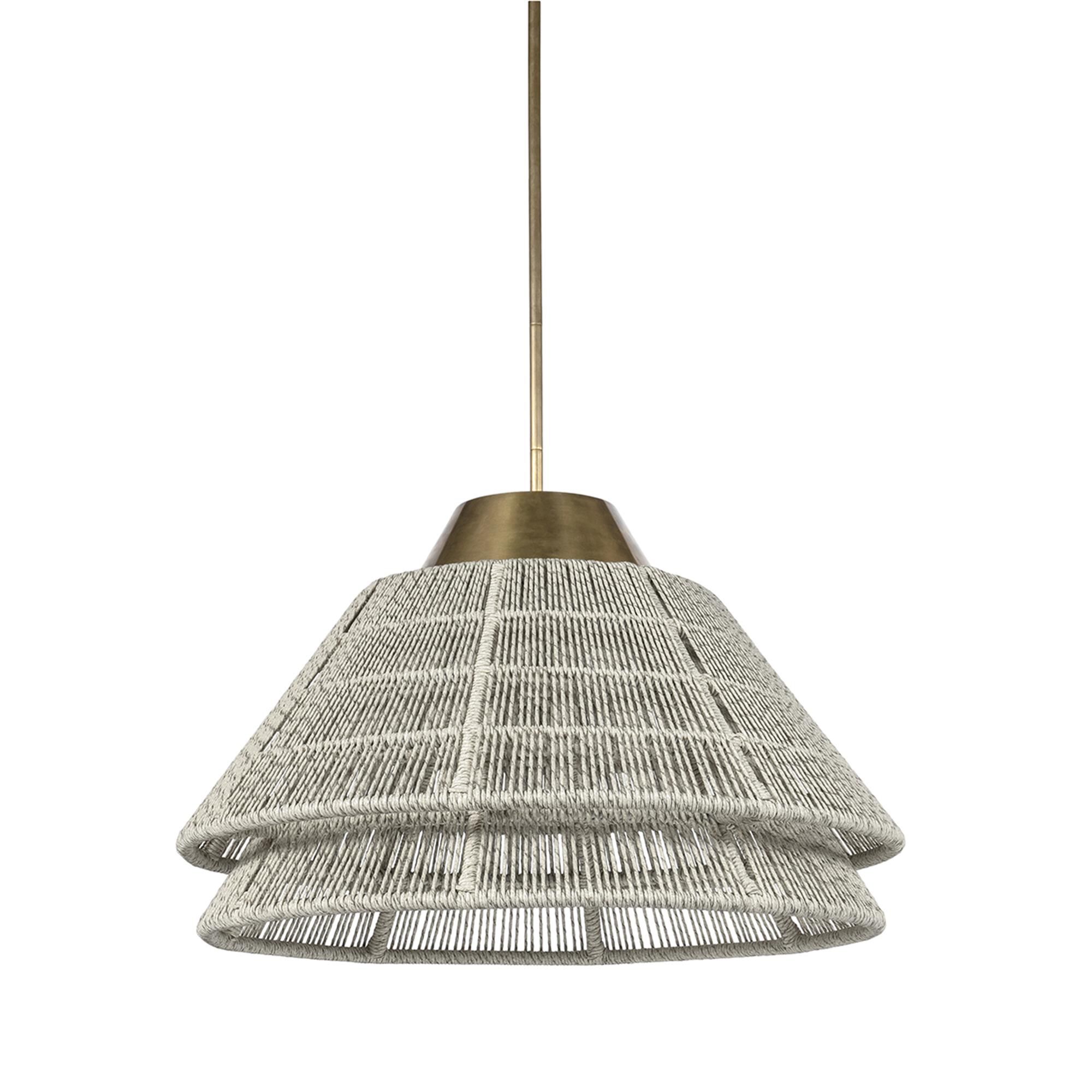 Pescadero 32 Inch Outdoor Hanging Lantern by Palecek