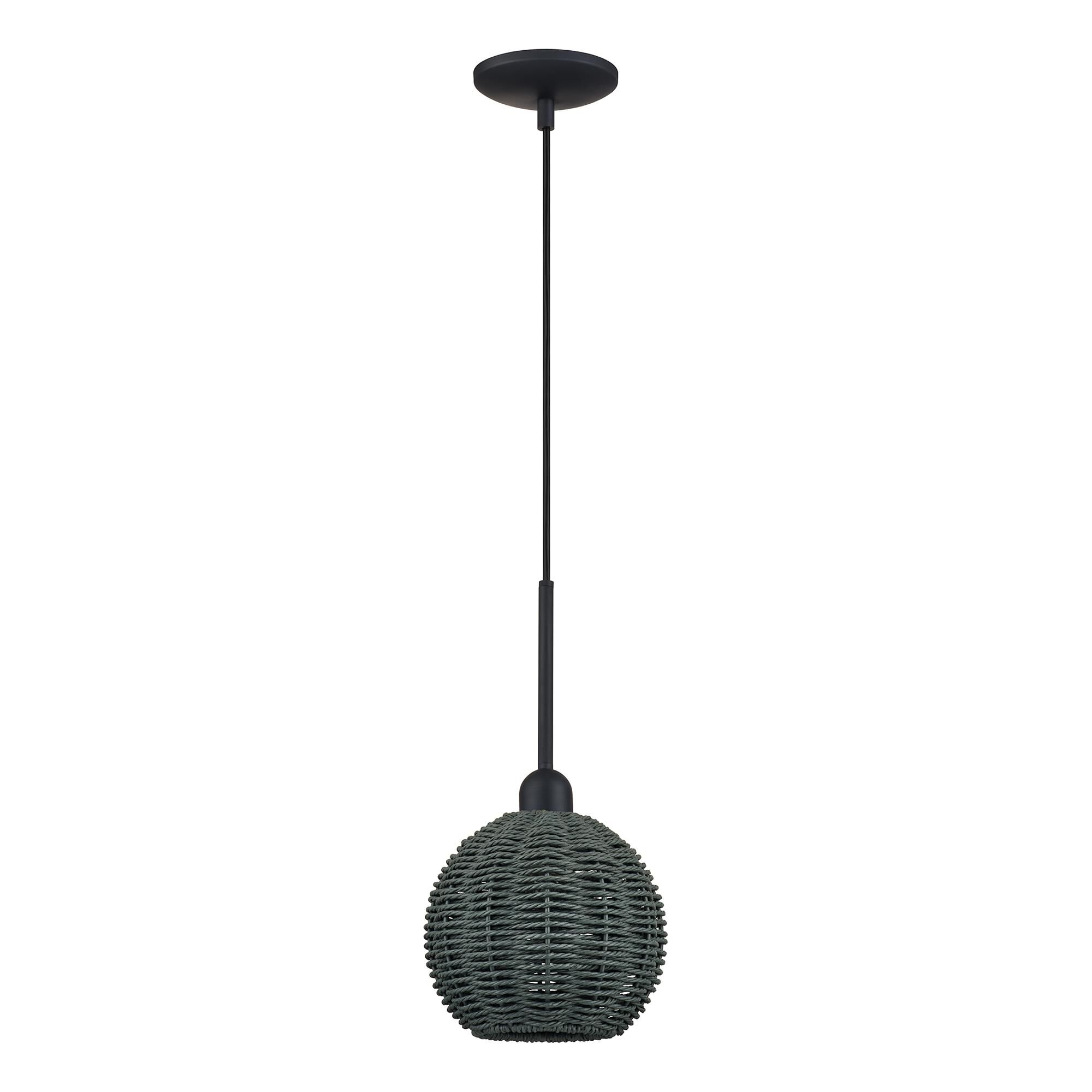 Deluna 8 Inch Mini Pendant by Livex Lighting