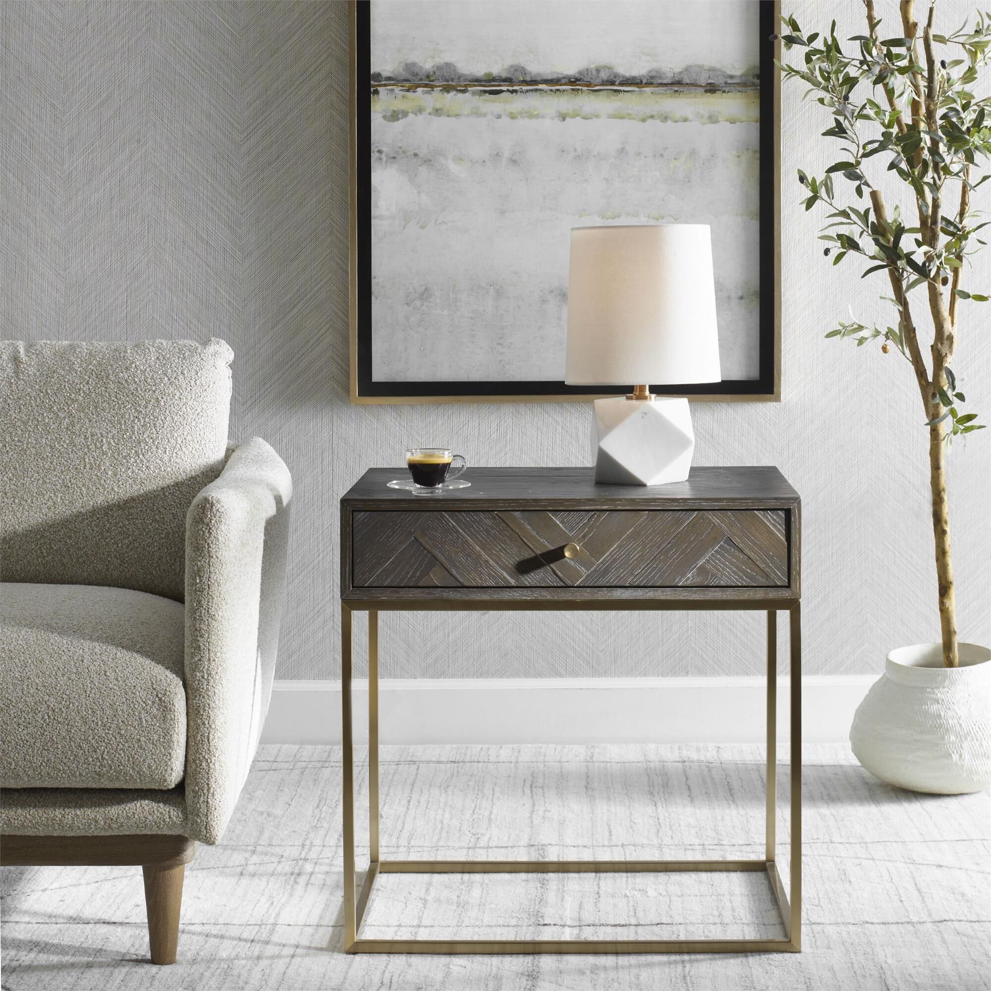 Matthew Williams Armistead 25 Inch End Table by Uttermost