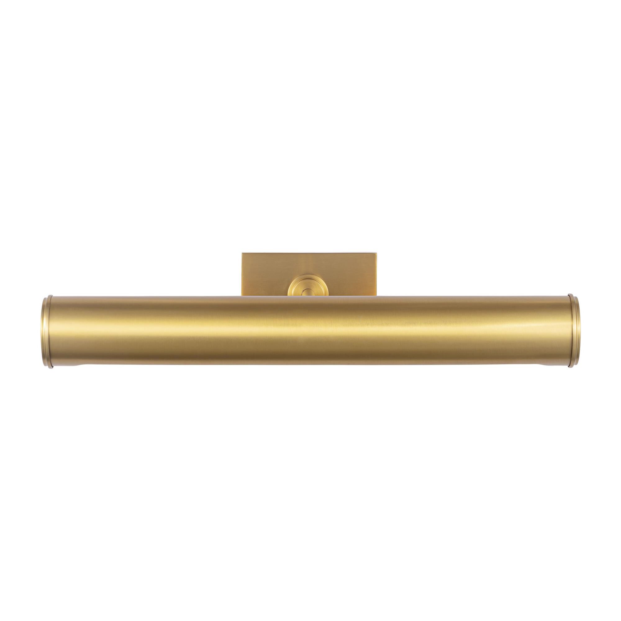 Shown in Burnished Brass finish and Burnished Brass shade
