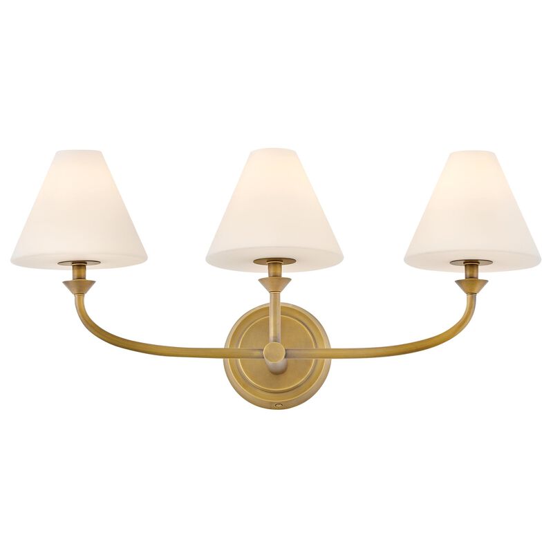 Greta 24 Inch 3 Light Bath Vanity Light by Hinkley