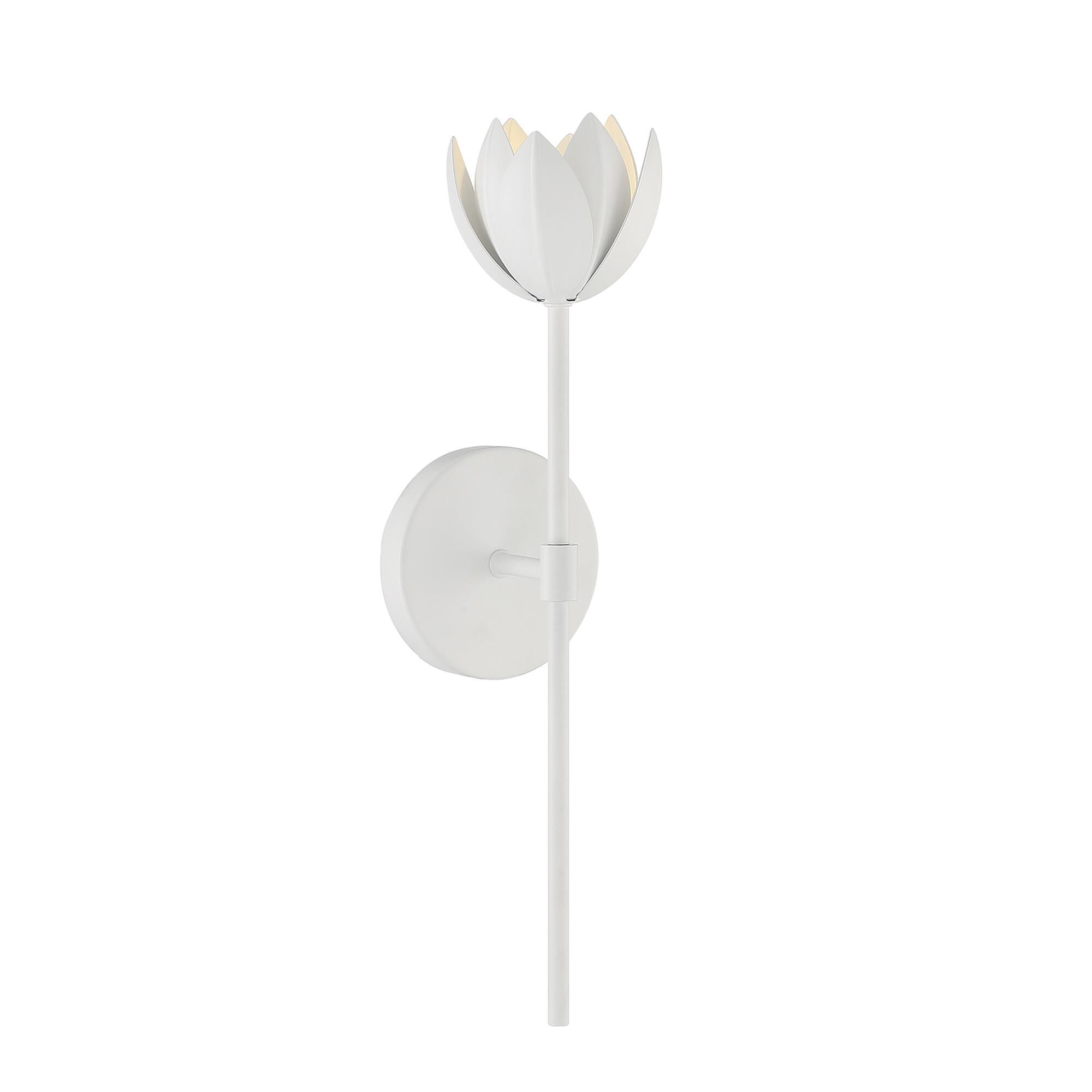 Shown in White finish