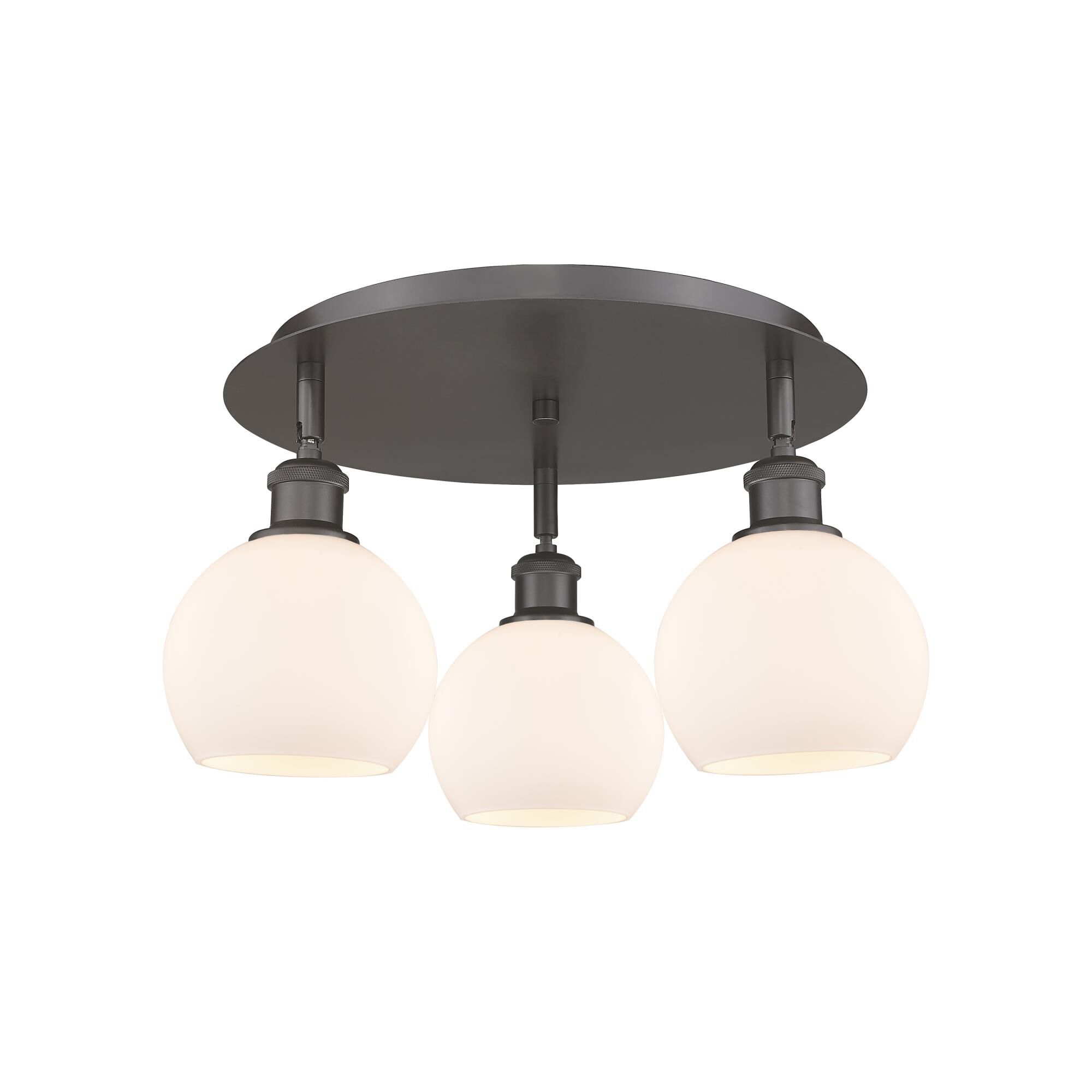 Bruno Marashlian Athens 18 Inch Flush Mount by Innovations Lighting