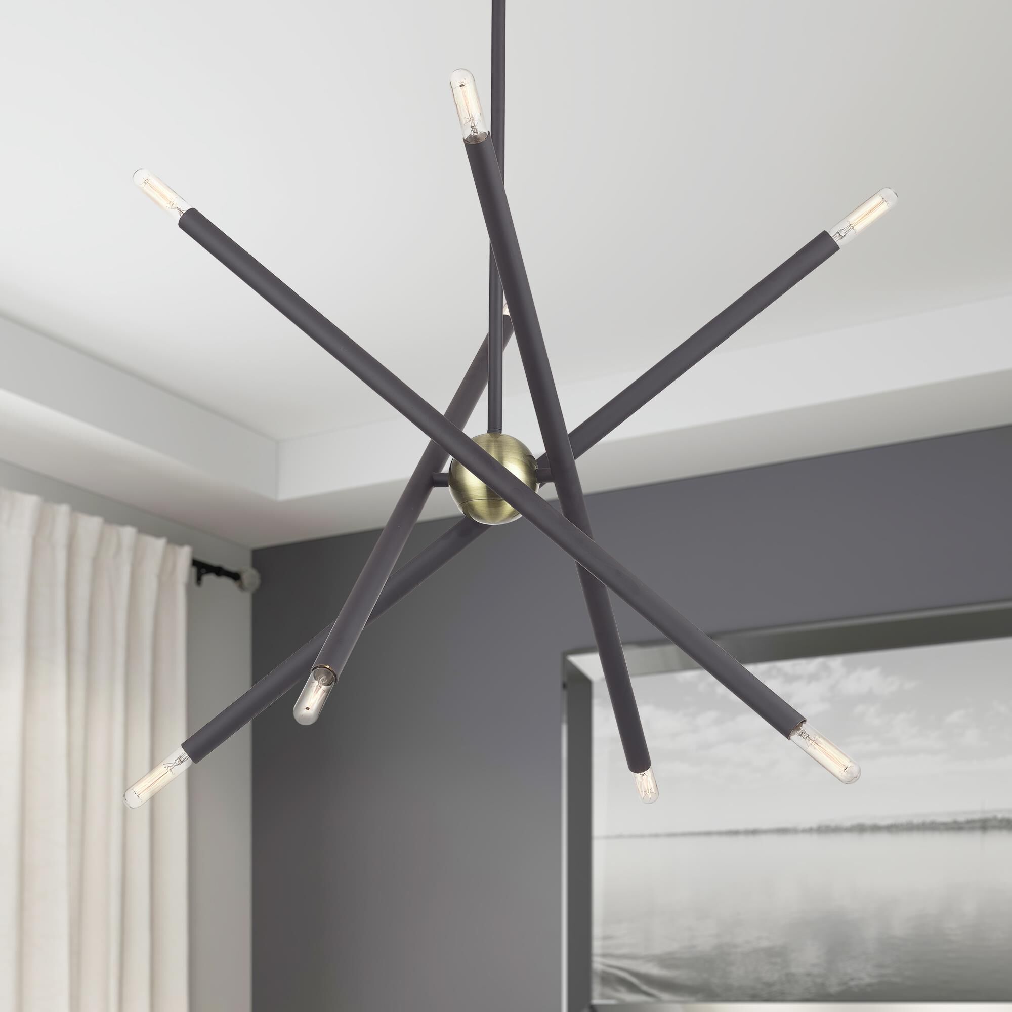 Shown in Bronze with Antique Brass Accents finish