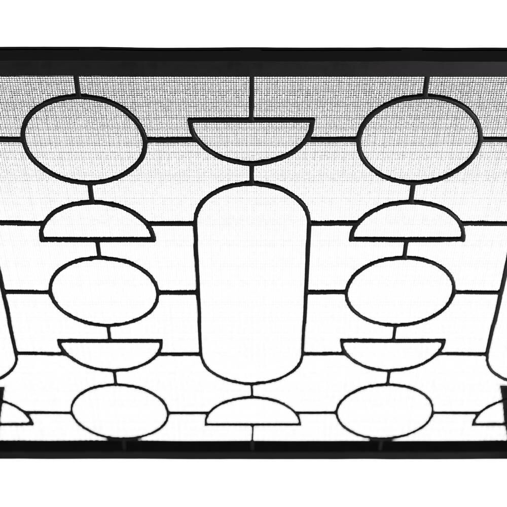 Adamo 40 Inch Fireplace Screen by Arteriors Home