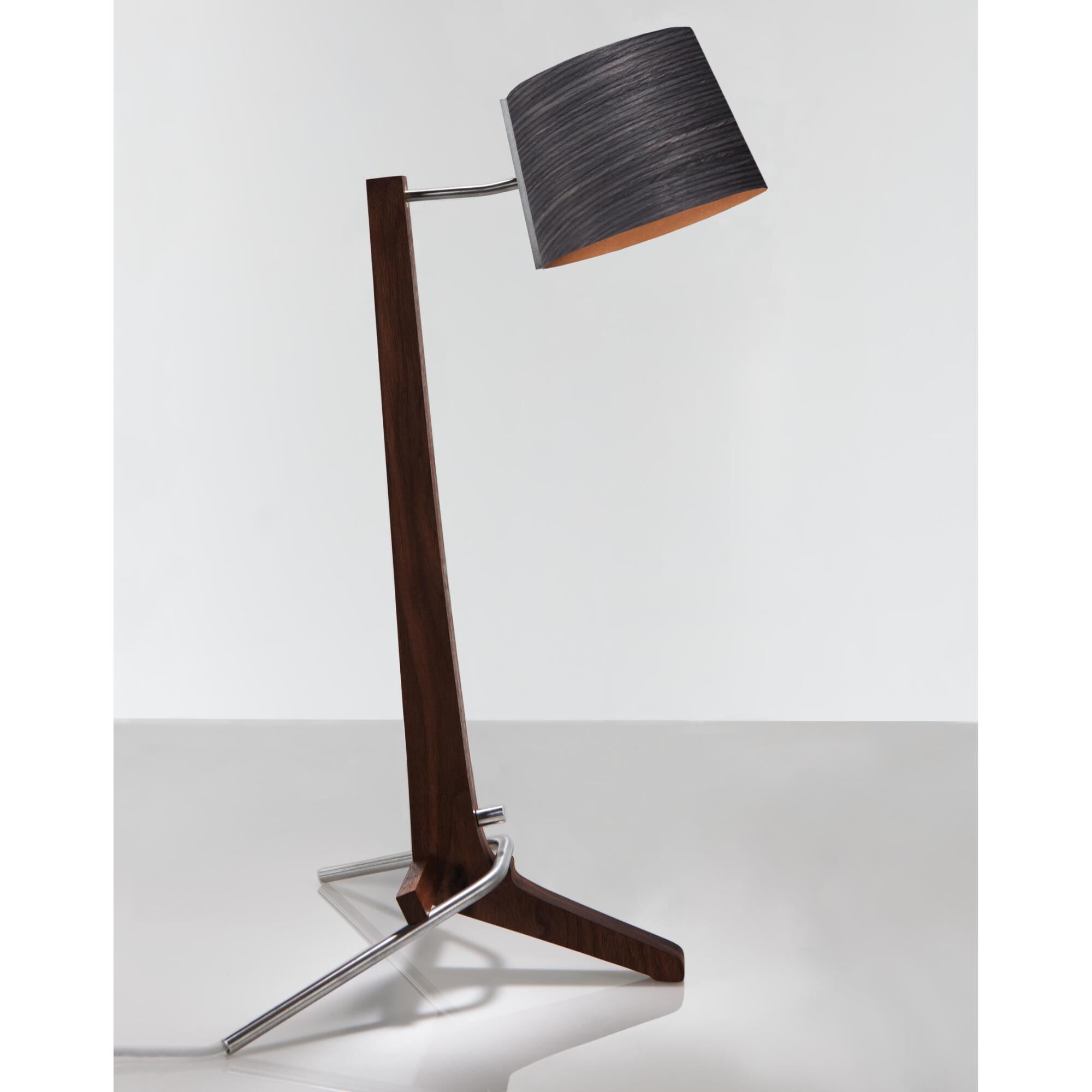 Shown in Dark Stained Walnut finish and Ebony Eco Veneer shade