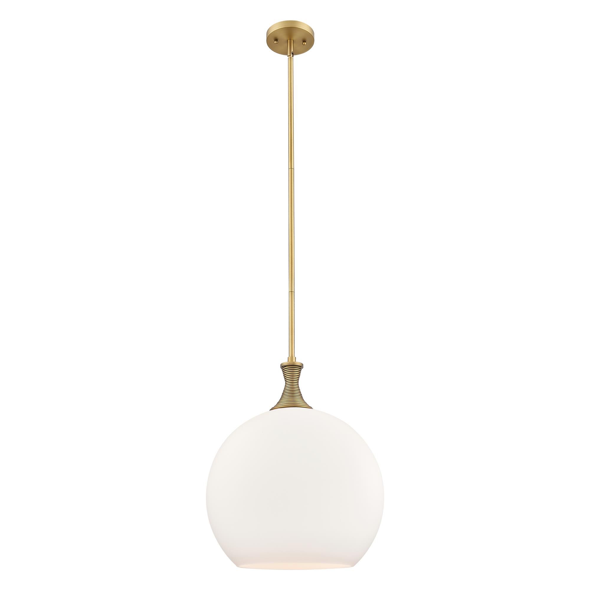 Shown in Brushed Brass finish