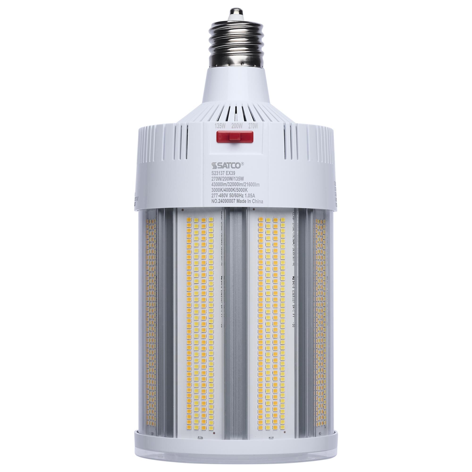 Dimmable 270 Watt 3000K LED Light Bulb by Satco