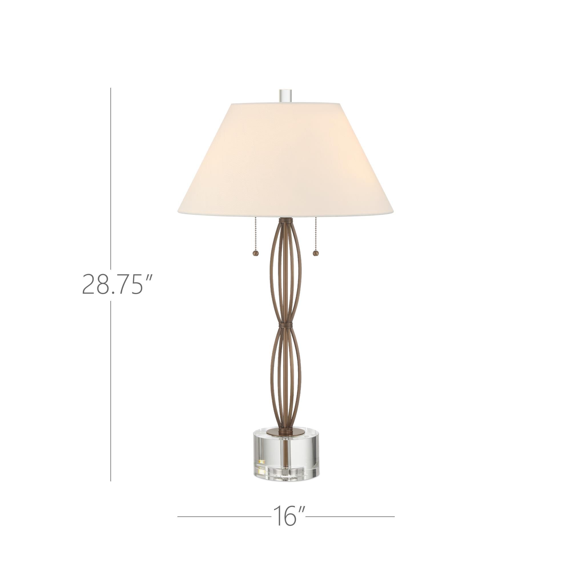 Mizner 29 Inch Table Lamp by Currey and Company