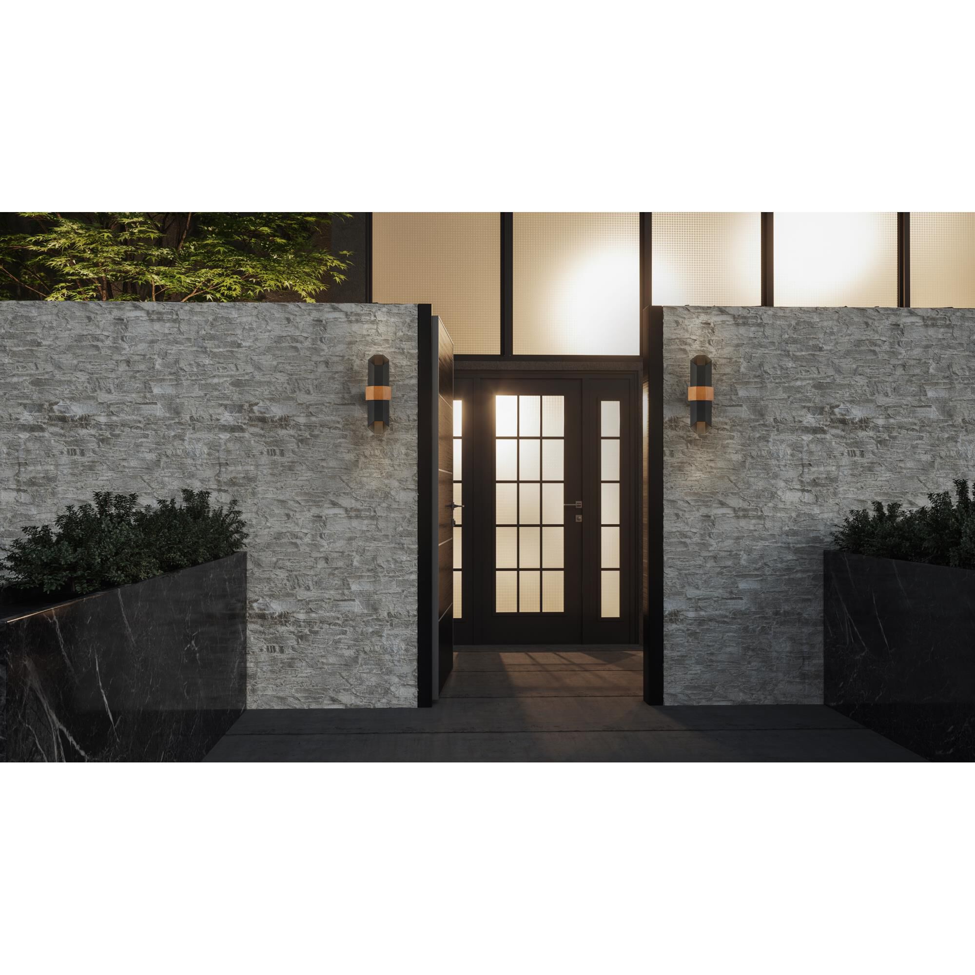 Quoizel Chasm 20 Inch Tall LED Outdoor Wall Light